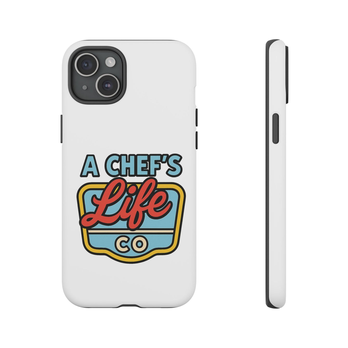 Chef Phone Case, Culinary Gift, Foodie Accessory, A Chef's Life, Kitchen Decor, Durable Phone Cover