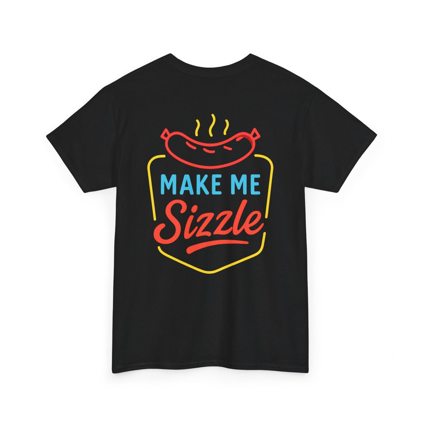Sizzling Unisex Tee - Fun Summer BBQ Shirt, Gift for Grill Lovers, Casual Summer Wear, Birthday, Outdoor Gatherings