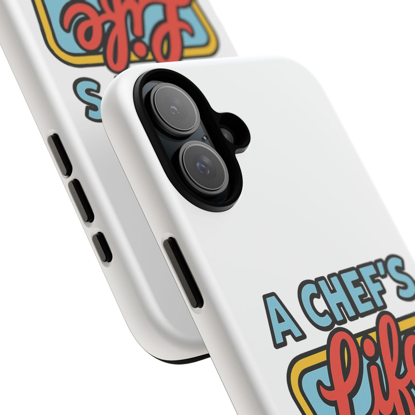 Chef Phone Case, Culinary Gift, Foodie Accessory, A Chef's Life, Kitchen Decor, Durable Phone Cover