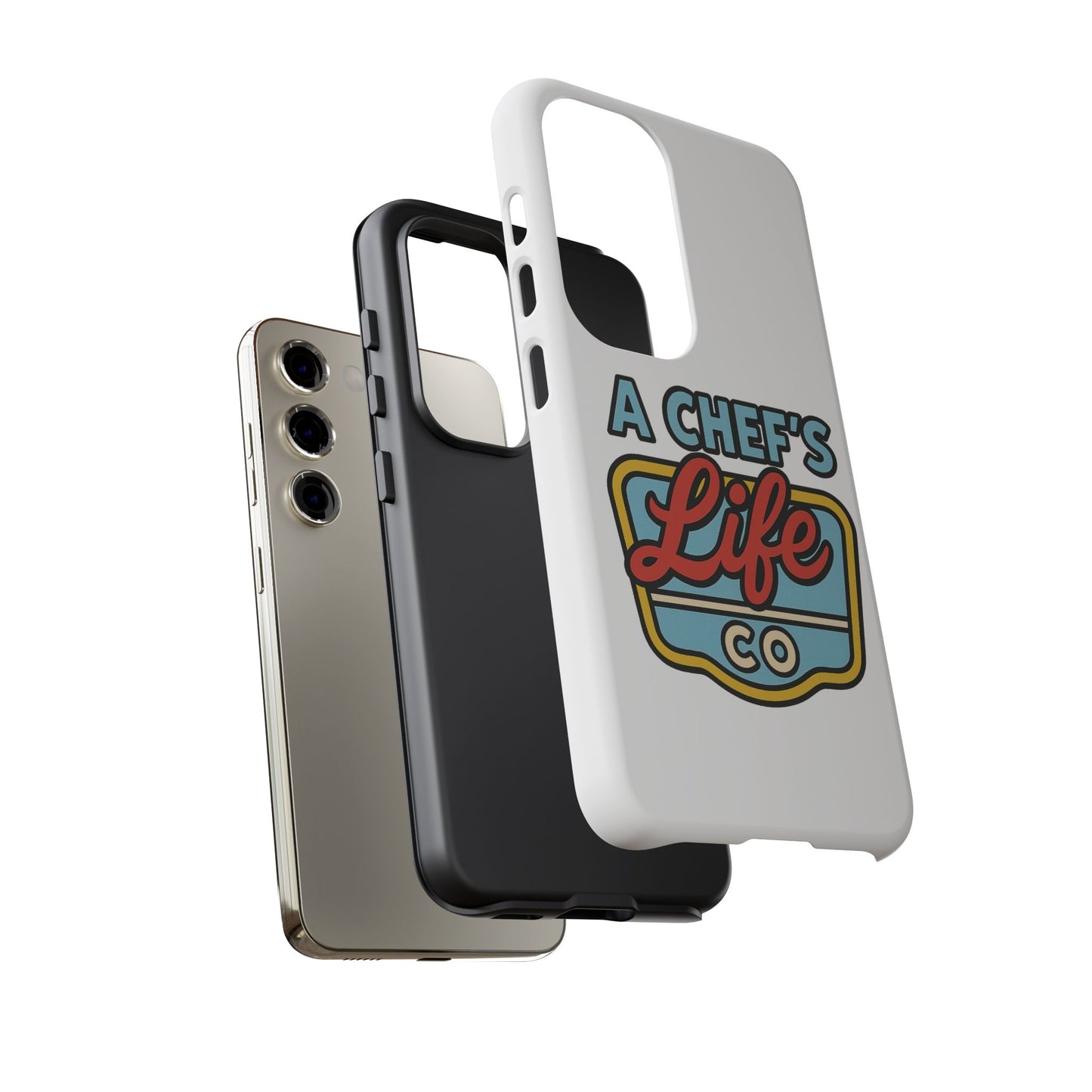 Chef Phone Case, Culinary Gift, Foodie Accessory, A Chef's Life, Kitchen Decor, Durable Phone Cover