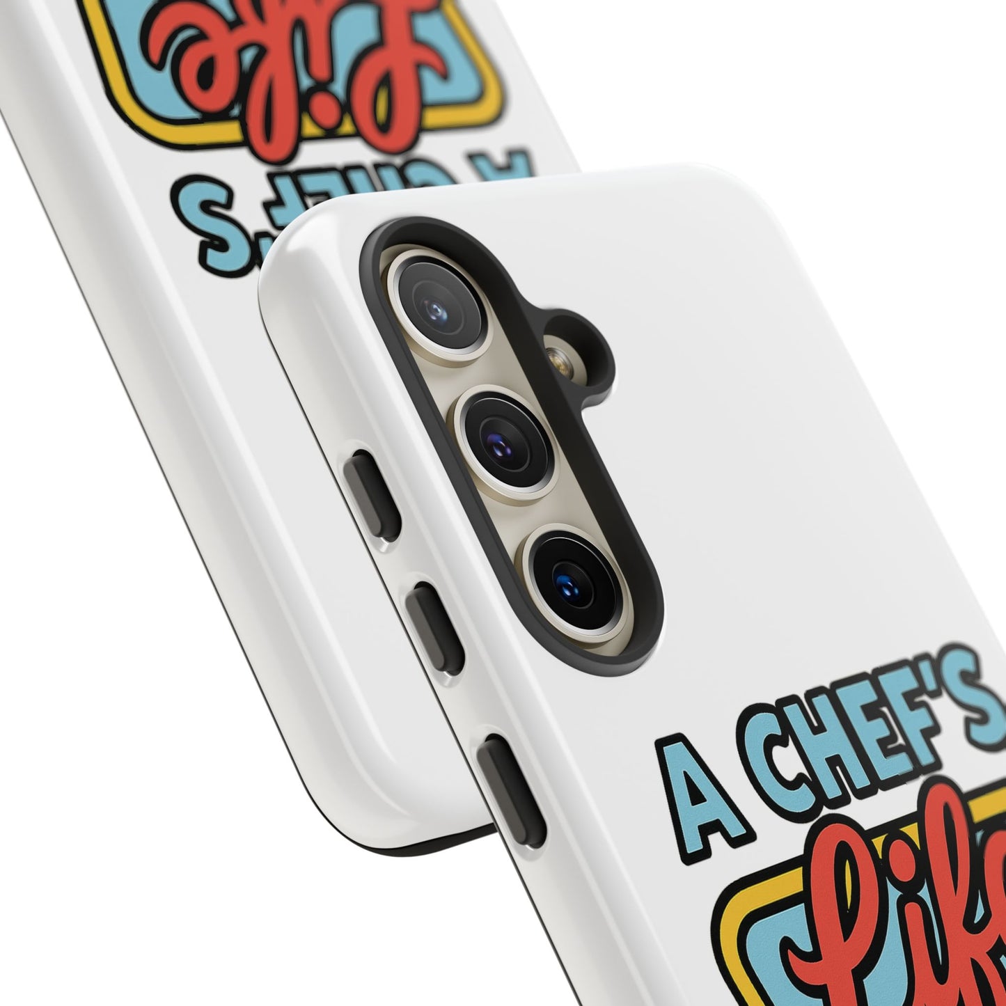 Chef Phone Case, Culinary Gift, Foodie Accessory, A Chef's Life, Kitchen Decor, Durable Phone Cover