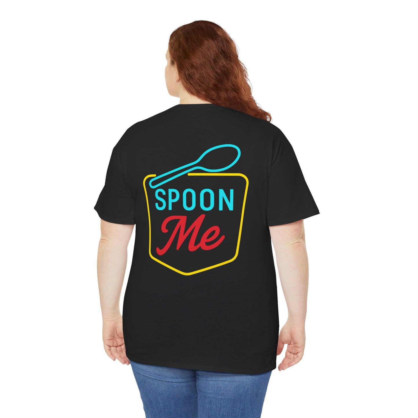 Spoon Me Tee, Fun T-Shirt for Food Lovers, Casual Wear, Birthday Gift, Summer Vibes, Unisex Short Sleeve Shirt