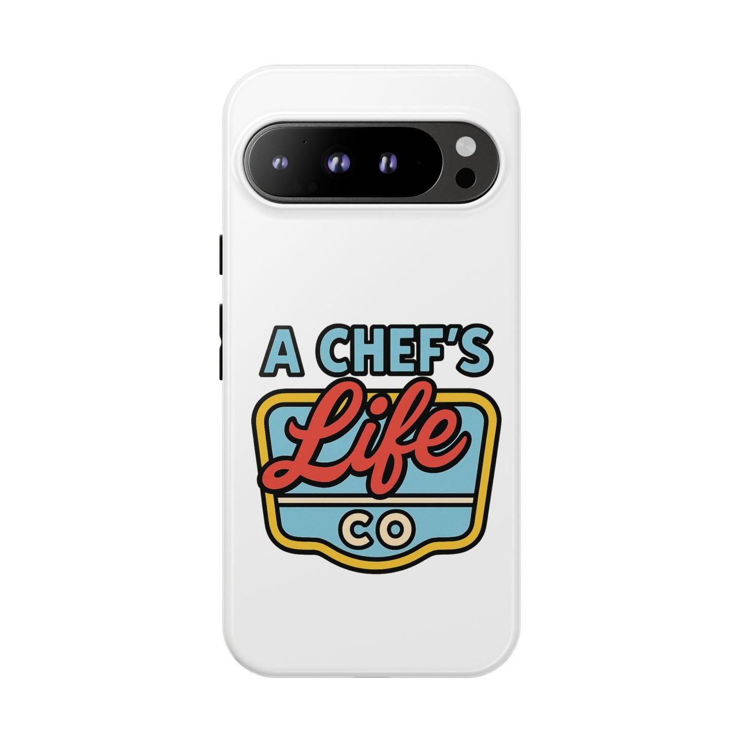 Chef Phone Case, Culinary Gift, Foodie Accessory, A Chef's Life, Kitchen Decor, Durable Phone Cover