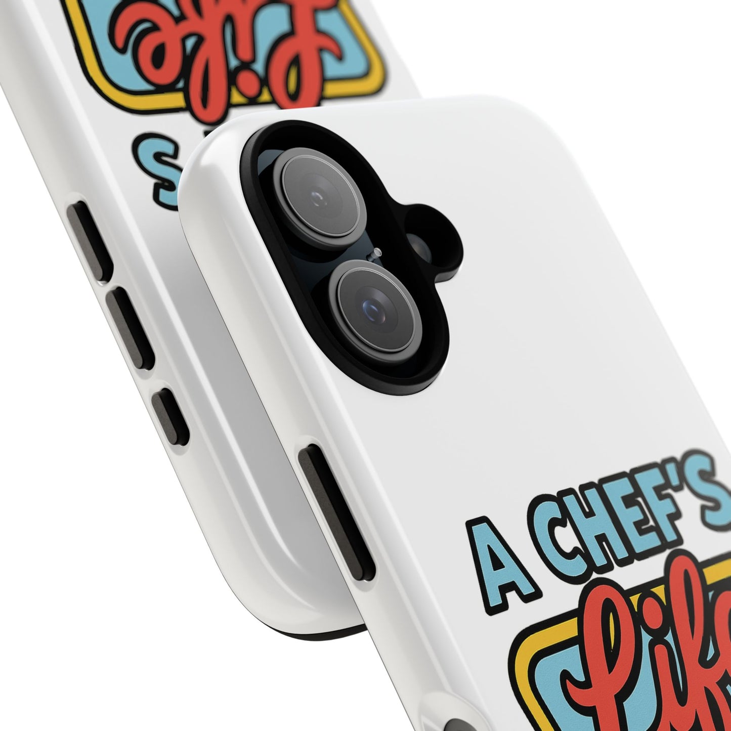 Chef Phone Case, Culinary Gift, Foodie Accessory, A Chef's Life, Kitchen Decor, Durable Phone Cover