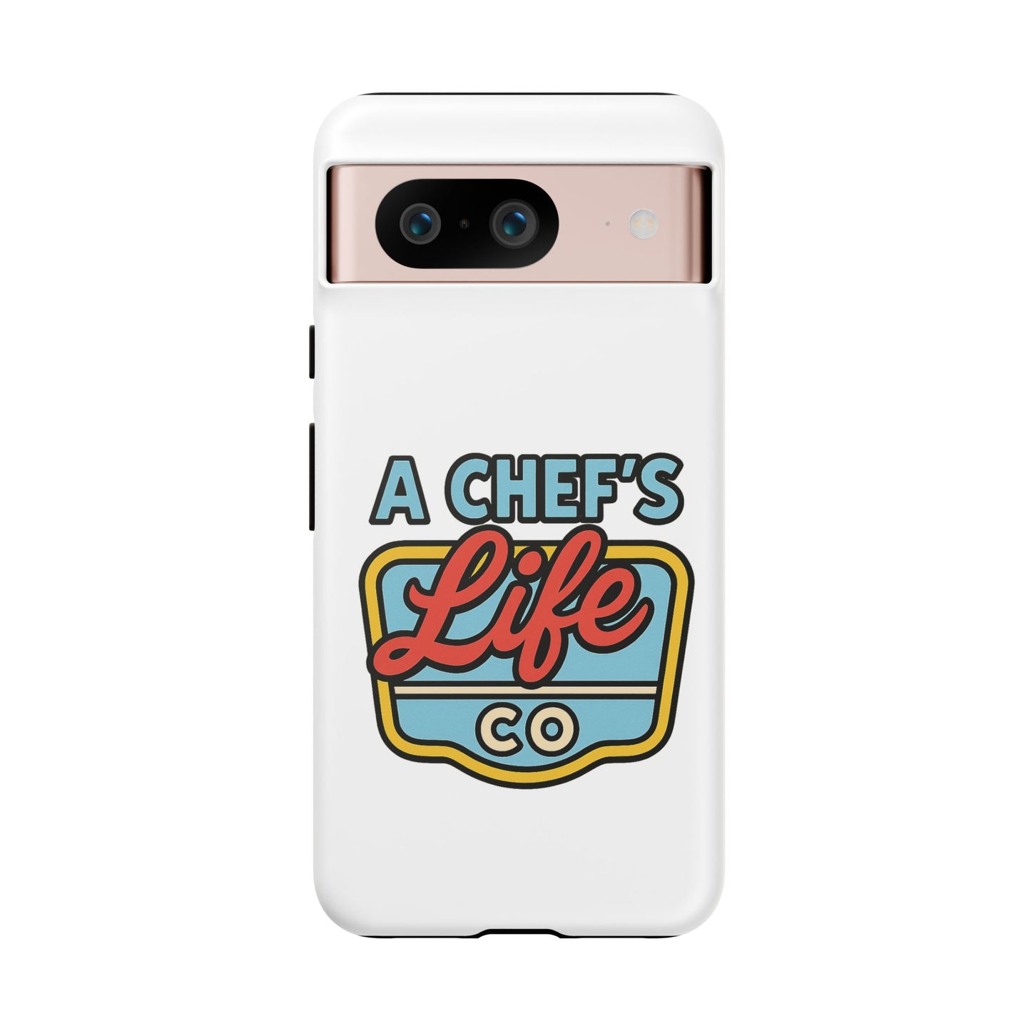 Chef Phone Case, Culinary Gift, Foodie Accessory, A Chef's Life, Kitchen Decor, Durable Phone Cover