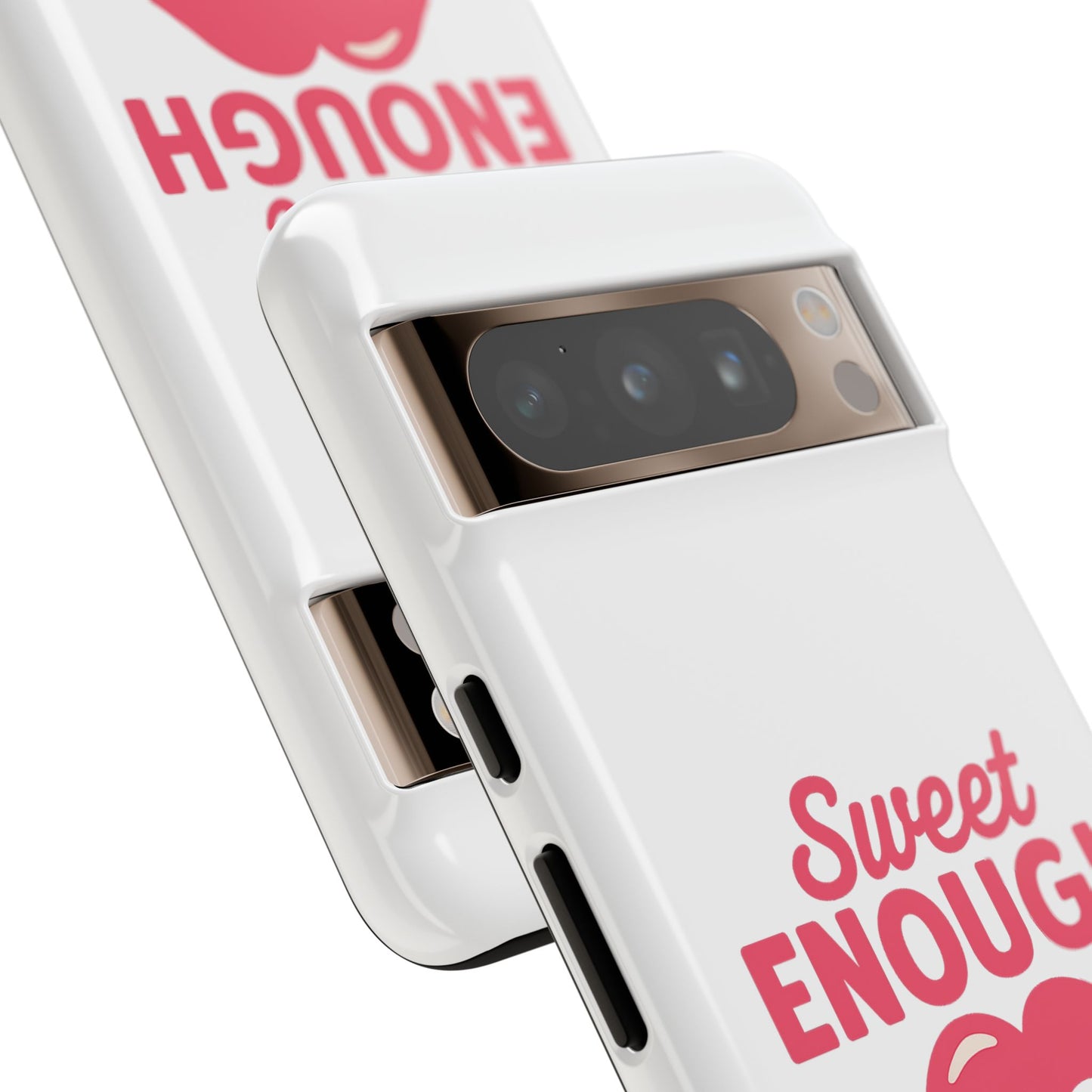 Sweet Enough Phone Case, Cute Gift for Food Lovers, Phone Accessories for Her, Fun Cell Phone Cover, Valentine’s Day Present
