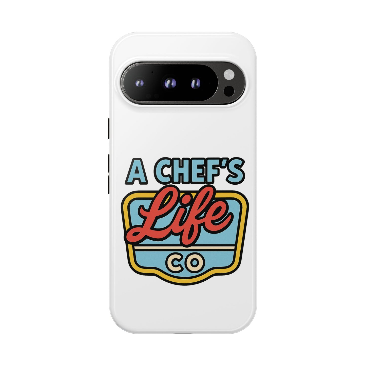 Chef Phone Case, Culinary Gift, Foodie Accessory, A Chef's Life, Kitchen Decor, Durable Phone Cover