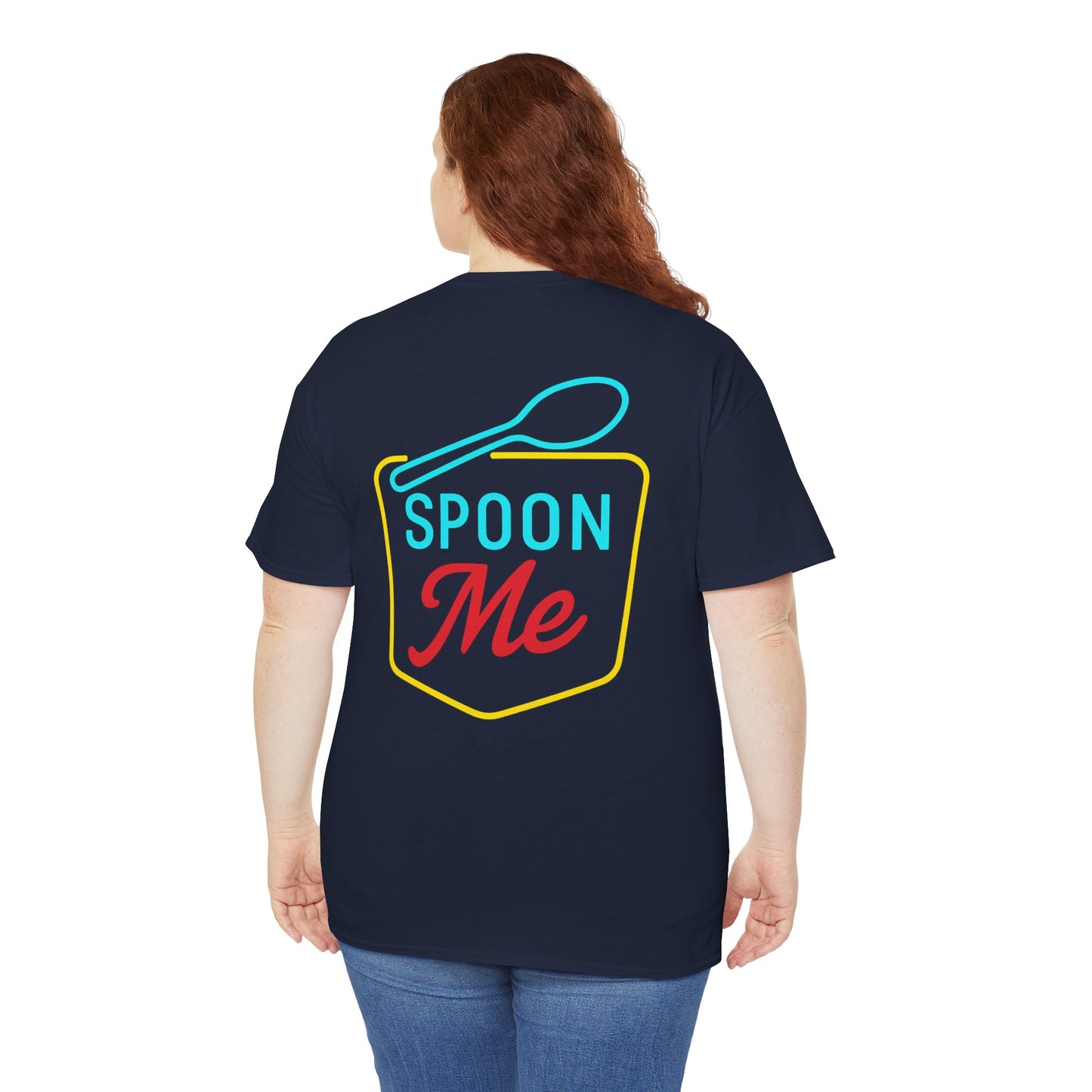 Spoon Me Tee, Fun T-Shirt for Food Lovers, Casual Wear, Birthday Gift, Summer Vibes, Unisex Short Sleeve Shirt