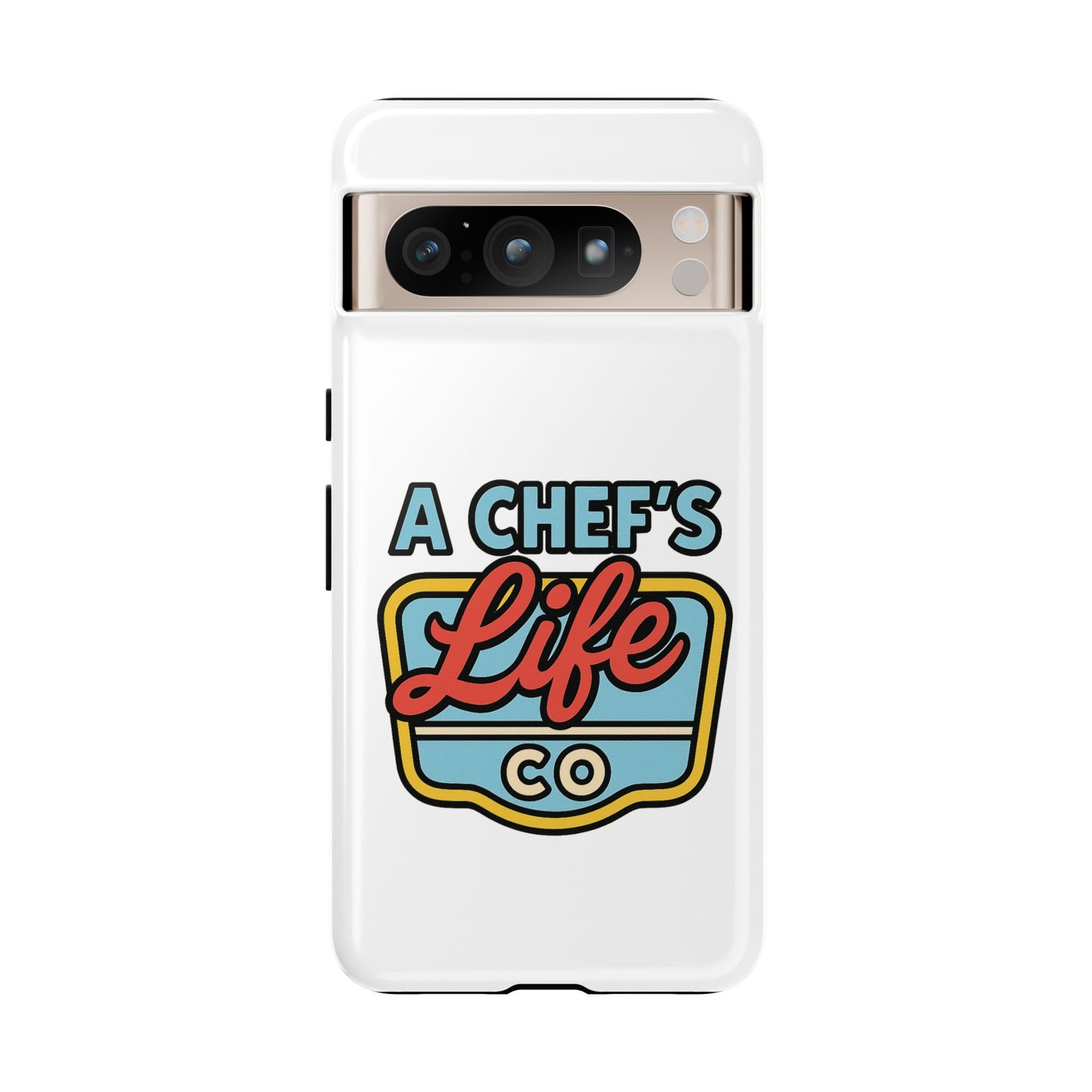 Chef Phone Case, Culinary Gift, Foodie Accessory, A Chef's Life, Kitchen Decor, Durable Phone Cover