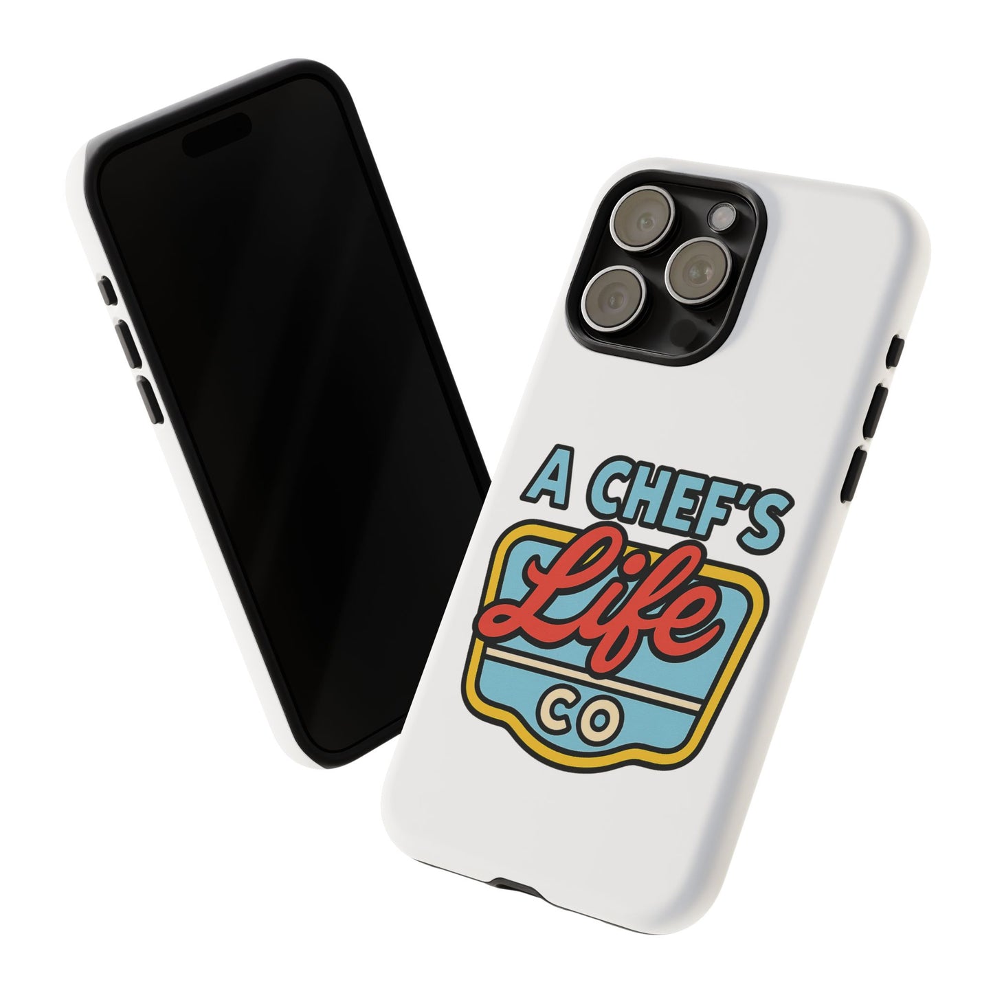 Chef Phone Case, Culinary Gift, Foodie Accessory, A Chef's Life, Kitchen Decor, Durable Phone Cover