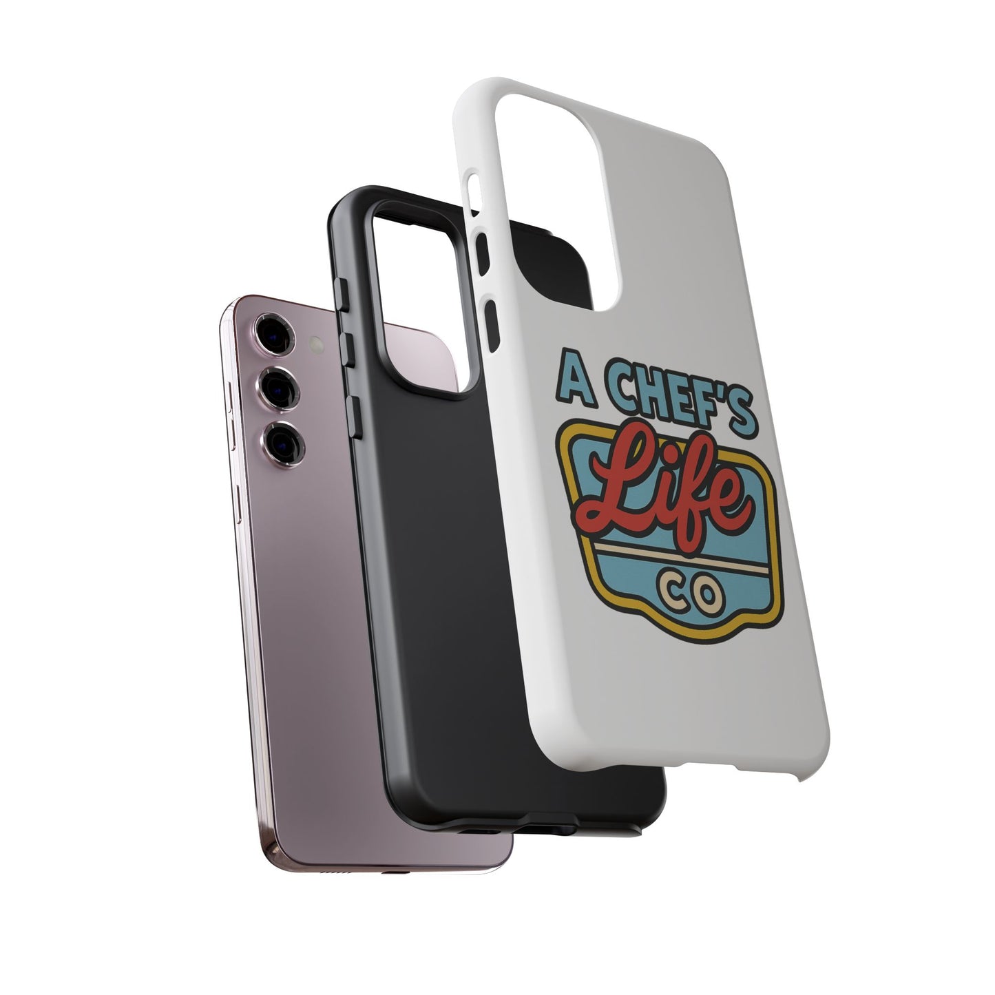 Chef Phone Case, Culinary Gift, Foodie Accessory, A Chef's Life, Kitchen Decor, Durable Phone Cover
