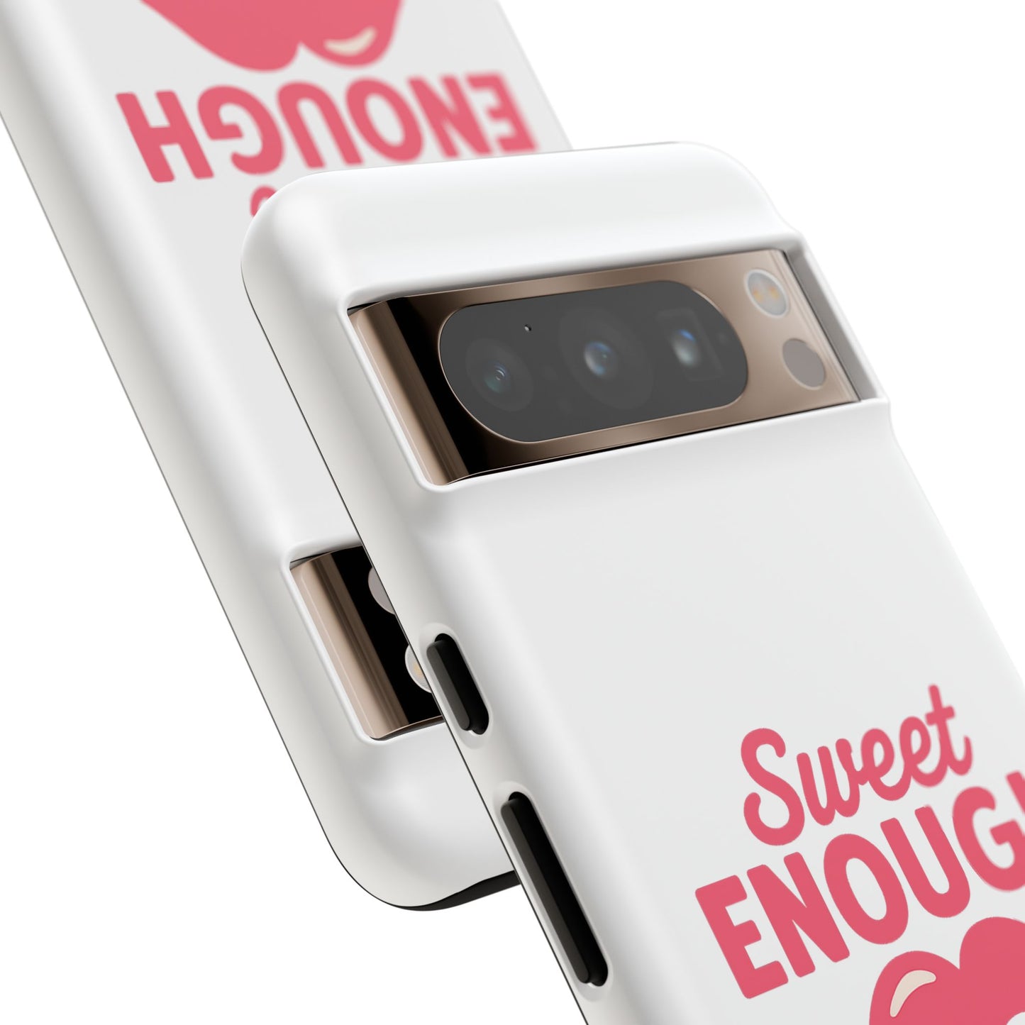Sweet Enough Phone Case, Cute Gift for Food Lovers, Phone Accessories for Her, Fun Cell Phone Cover, Valentine’s Day Present