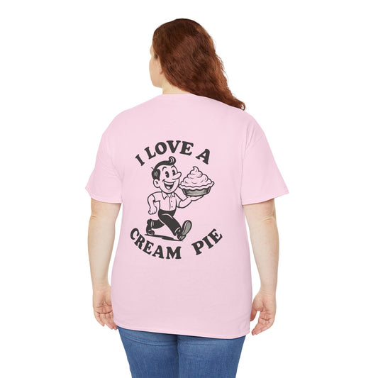 Funny Dessert Lover Tee - Unisex Jersey Short Sleeve T-Shirt, I Love a Cream Pie Shirt, Foodie Gift, Baking Humor, Sweet Treat Lover, [...]