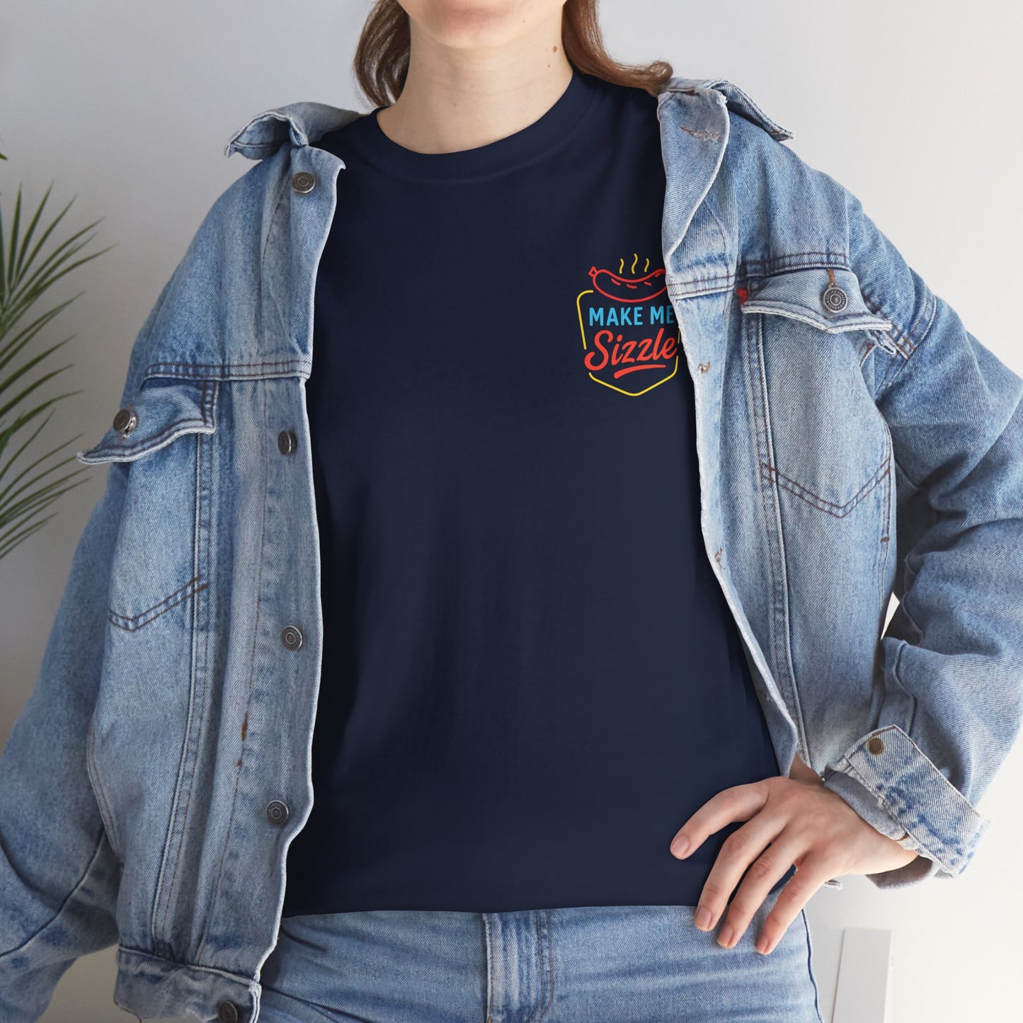 Sizzling Unisex Tee - Fun Summer BBQ Shirt, Gift for Grill Lovers, Casual Summer Wear, Birthday, Outdoor Gatherings