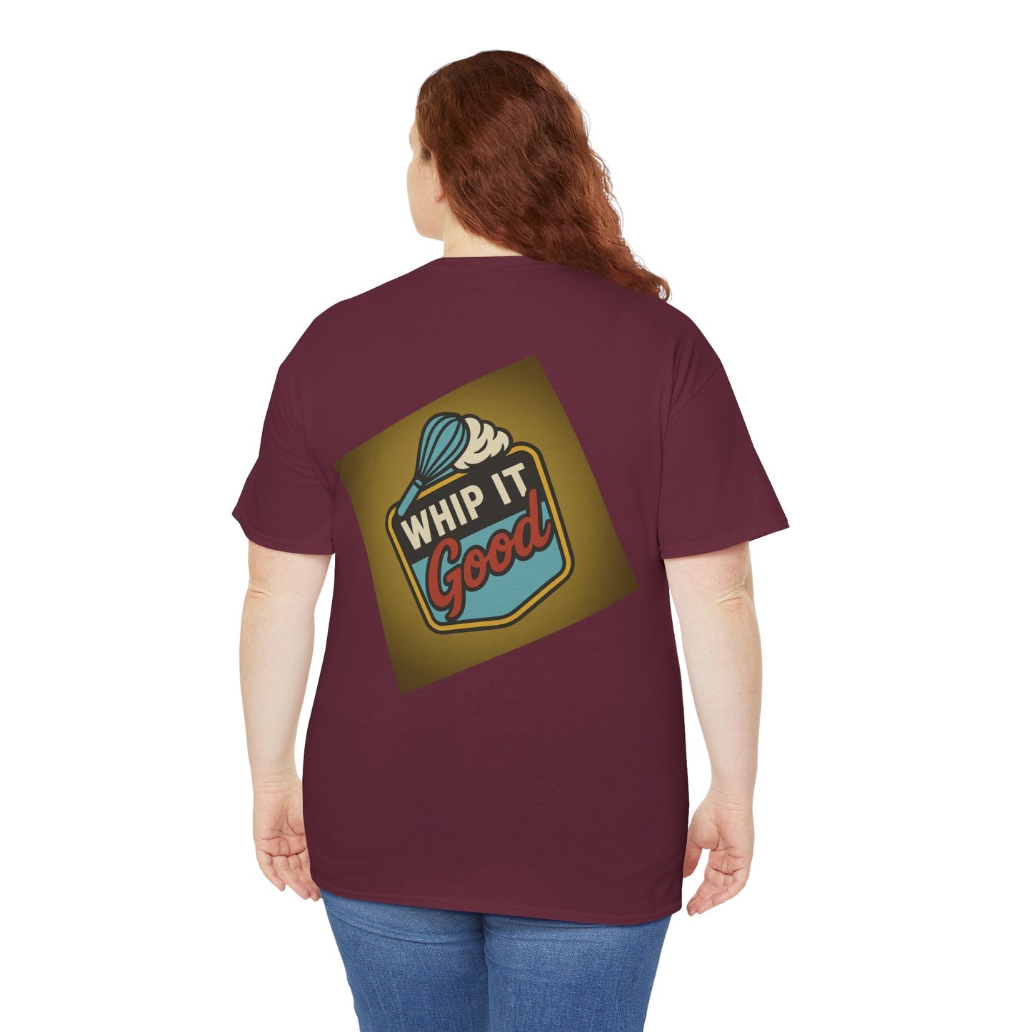 Whip It Good Retro Tee, Fun Graphic T-Shirt, Foodie Gift, Novelty Wear, Kitchen Humor Shirt, Cooking Lover Top