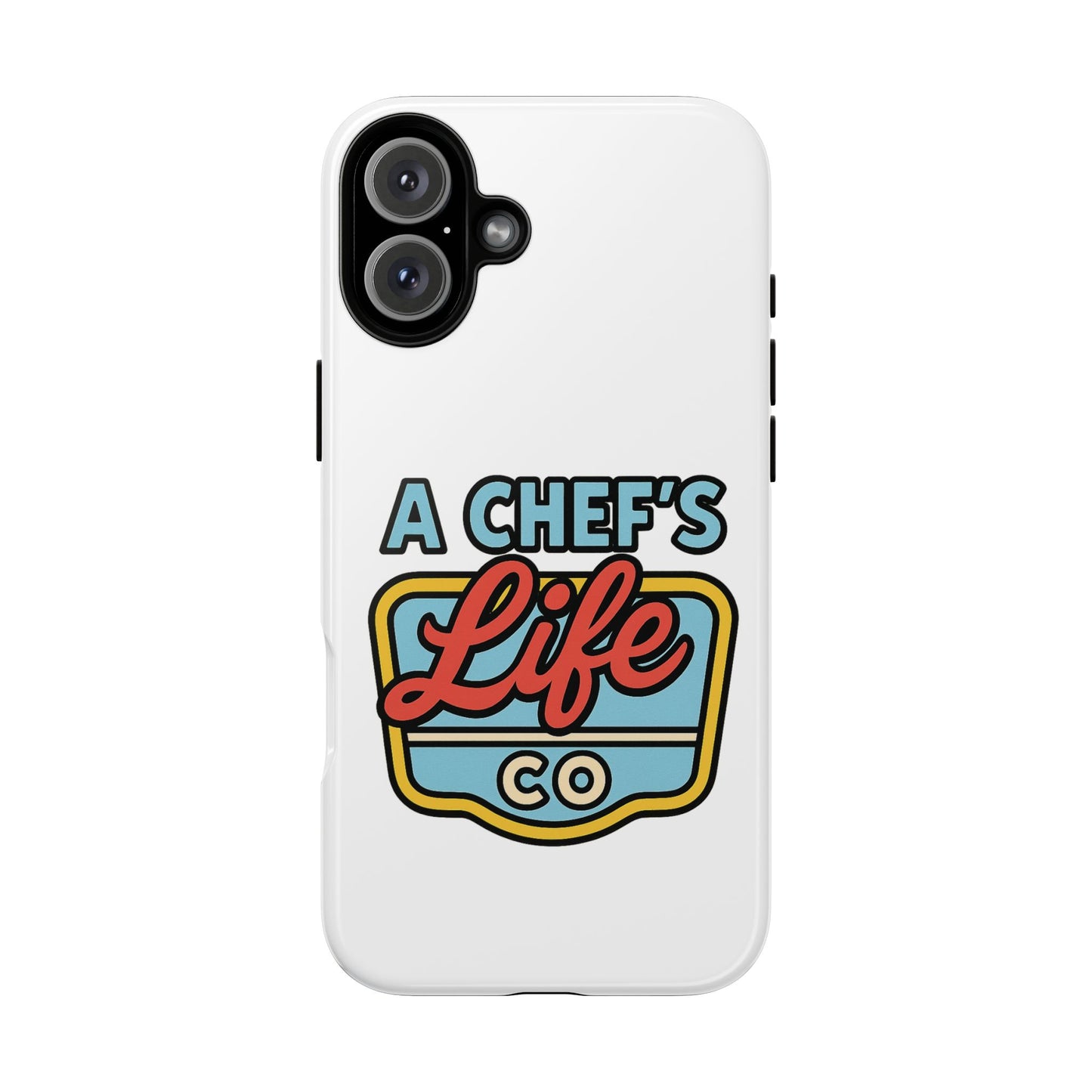 Chef Phone Case, Culinary Gift, Foodie Accessory, A Chef's Life, Kitchen Decor, Durable Phone Cover