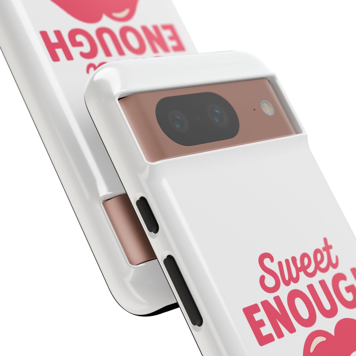 Sweet Enough Phone Case, Cute Gift for Food Lovers, Phone Accessories for Her, Fun Cell Phone Cover, Valentine’s Day Present