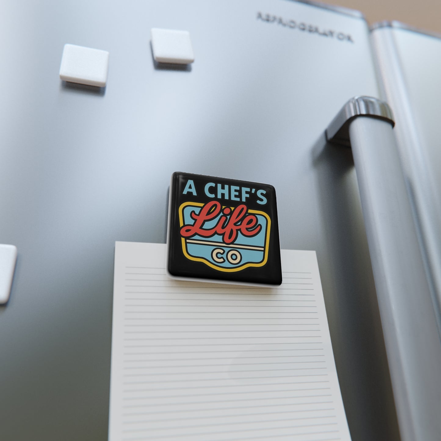 Chef's Life Magnet, Kitchen Decor, Gift for Chefs, Home Cooking Lover's Gift, Gift for Foodies