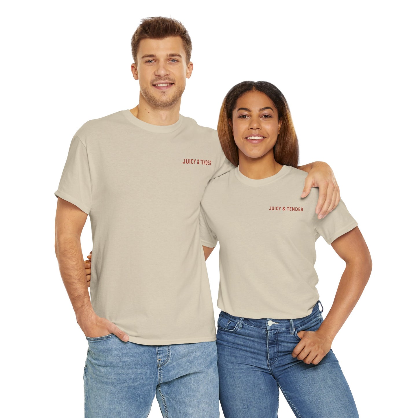 Juicy & Tender Cooking Tee, Fun Chef Shirt for Food Lovers, Summer BBQ, Great Gift for Cooks, Funny Cooking Apparel, Home Chef Gift