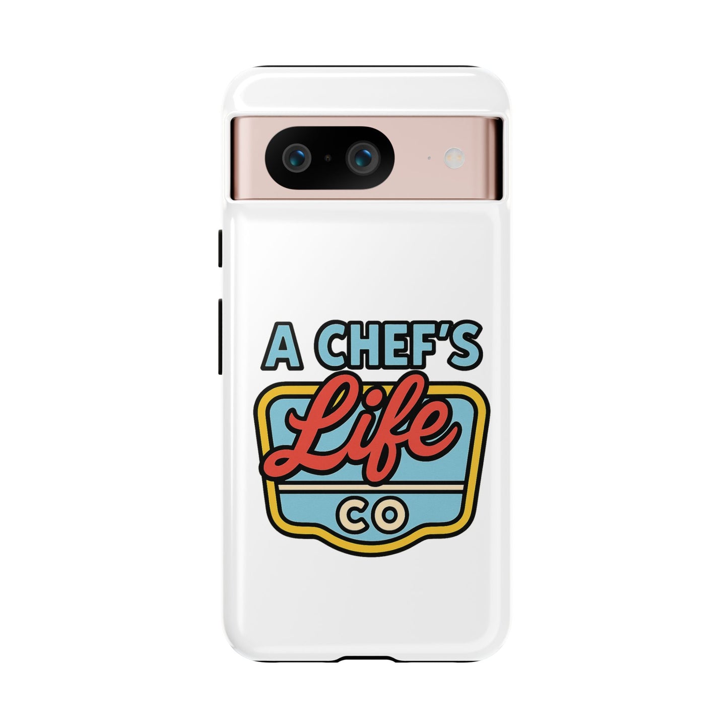 Chef Phone Case, Culinary Gift, Foodie Accessory, A Chef's Life, Kitchen Decor, Durable Phone Cover