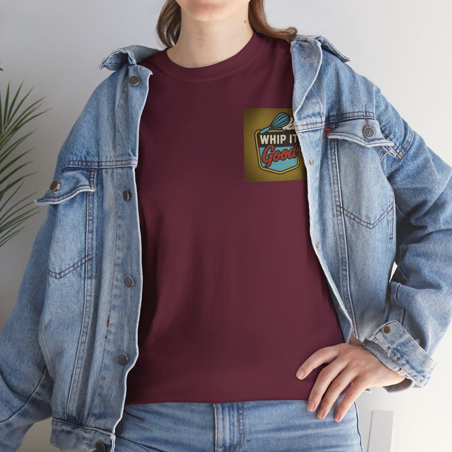 Whip It Good Retro Tee, Fun Graphic T-Shirt, Foodie Gift, Novelty Wear, Kitchen Humor Shirt, Cooking Lover Top