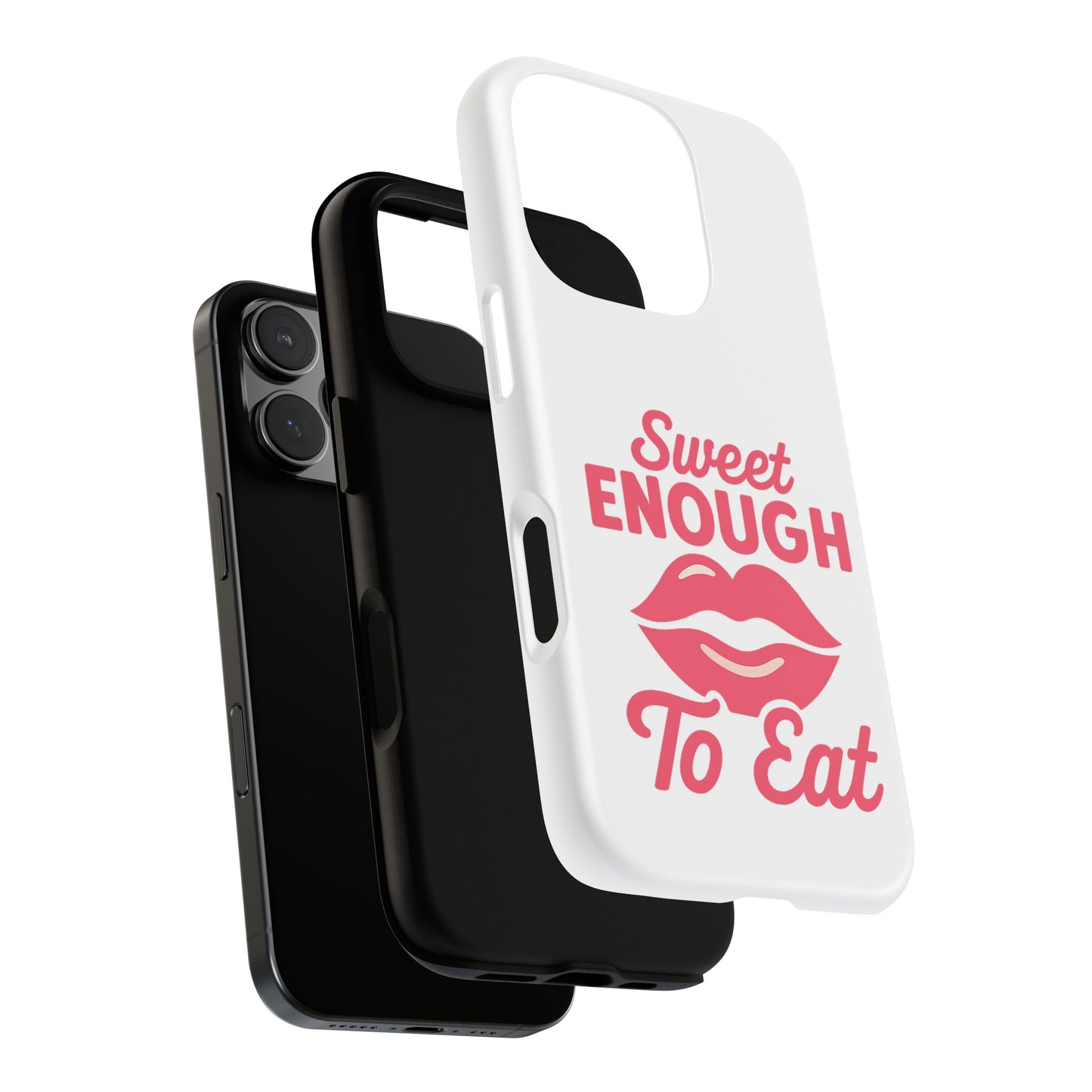 Sweet Enough Phone Case, Cute Gift for Food Lovers, Phone Accessories for Her, Fun Cell Phone Cover, Valentine’s Day Present