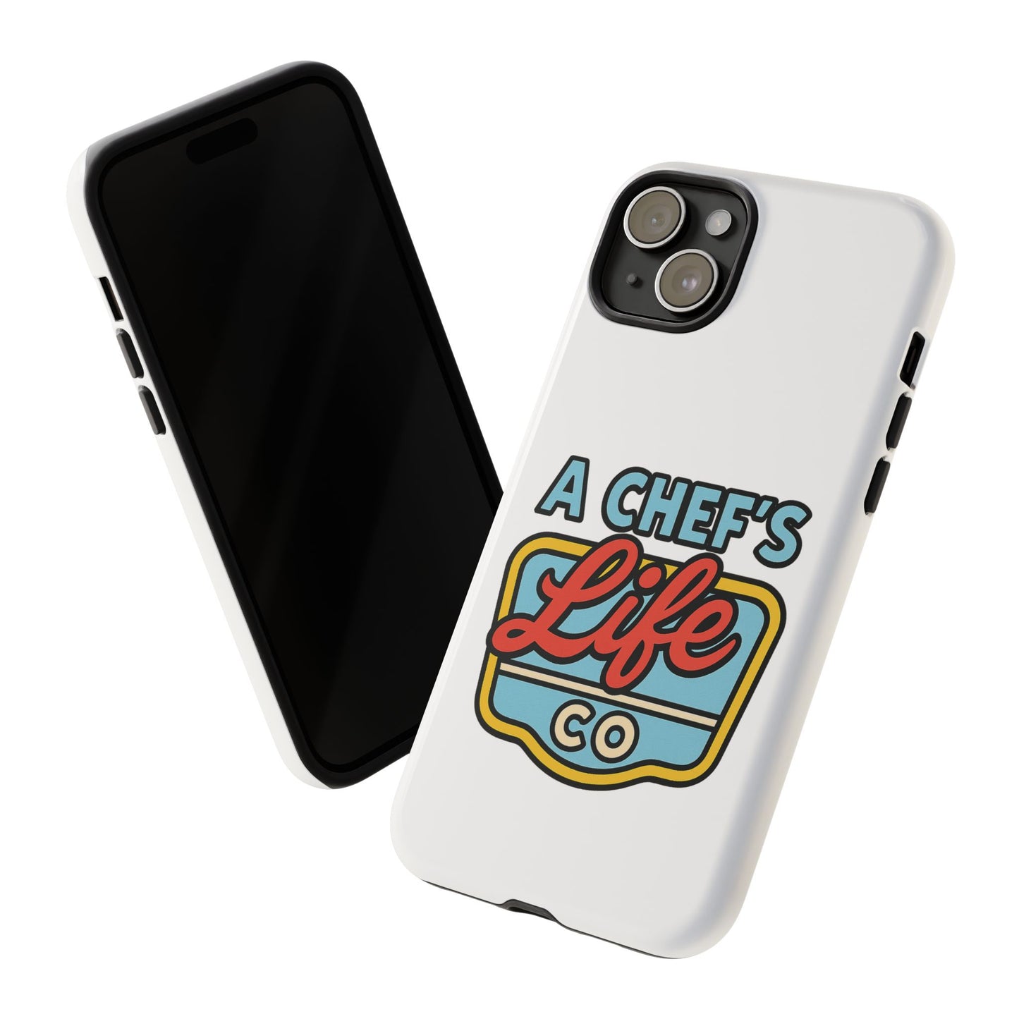 Chef Phone Case, Culinary Gift, Foodie Accessory, A Chef's Life, Kitchen Decor, Durable Phone Cover