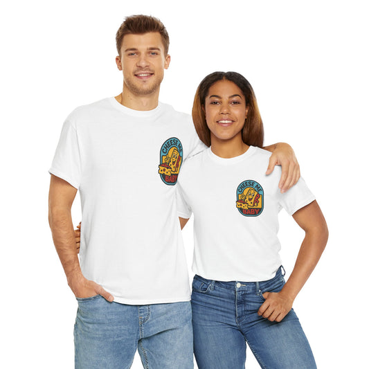 Cheesy Humor Unisex Tee | Cute Graphic Tee for Cheese Lovers | Gifts for Foodies, Fun Party Shirt, Casual Wear