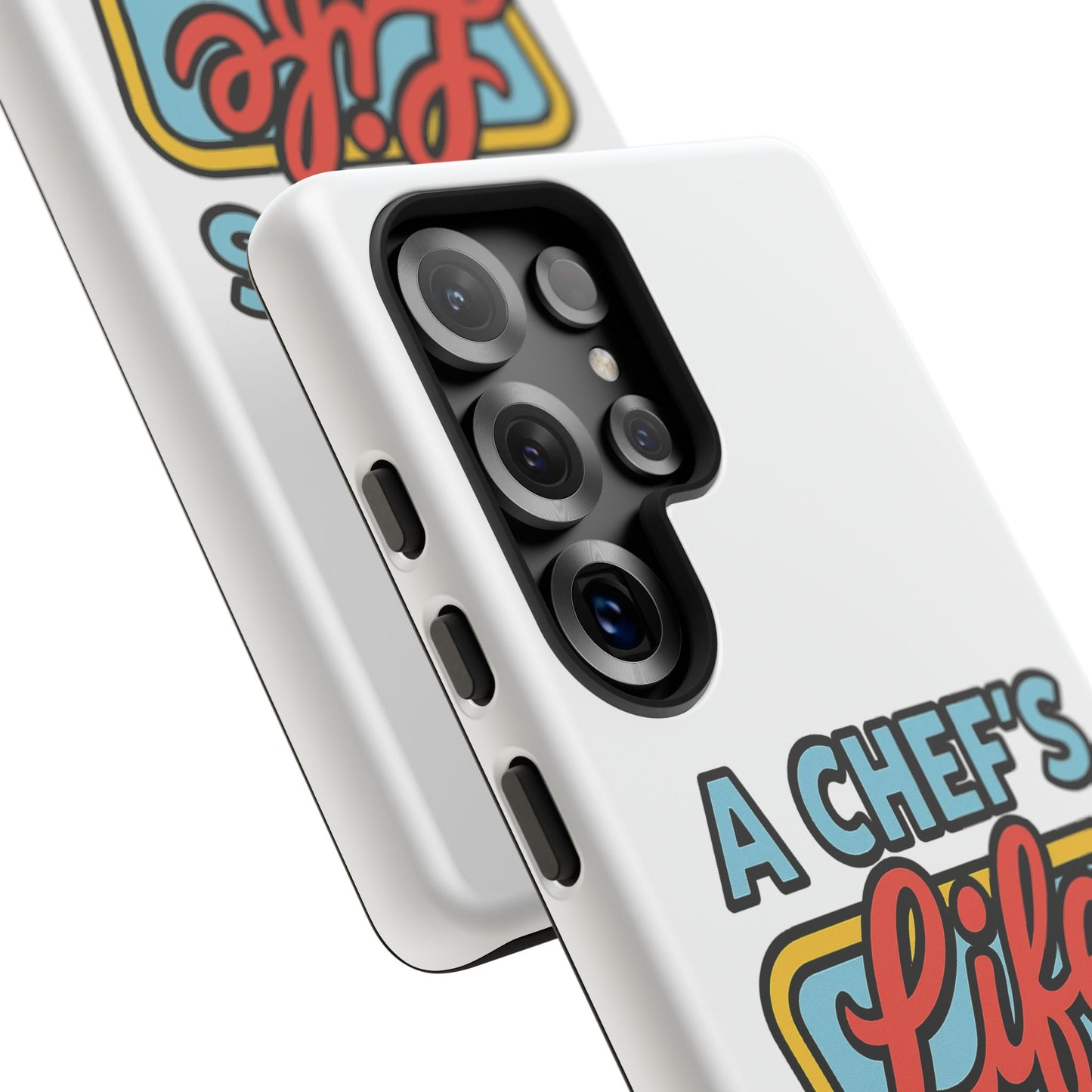 Chef Phone Case, Culinary Gift, Foodie Accessory, A Chef's Life, Kitchen Decor, Durable Phone Cover