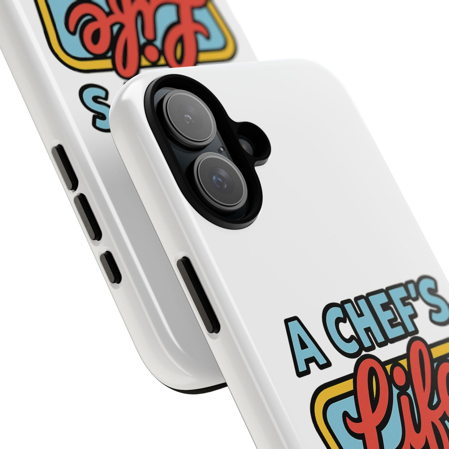 Chef Phone Case, Culinary Gift, Foodie Accessory, A Chef's Life, Kitchen Decor, Durable Phone Cover