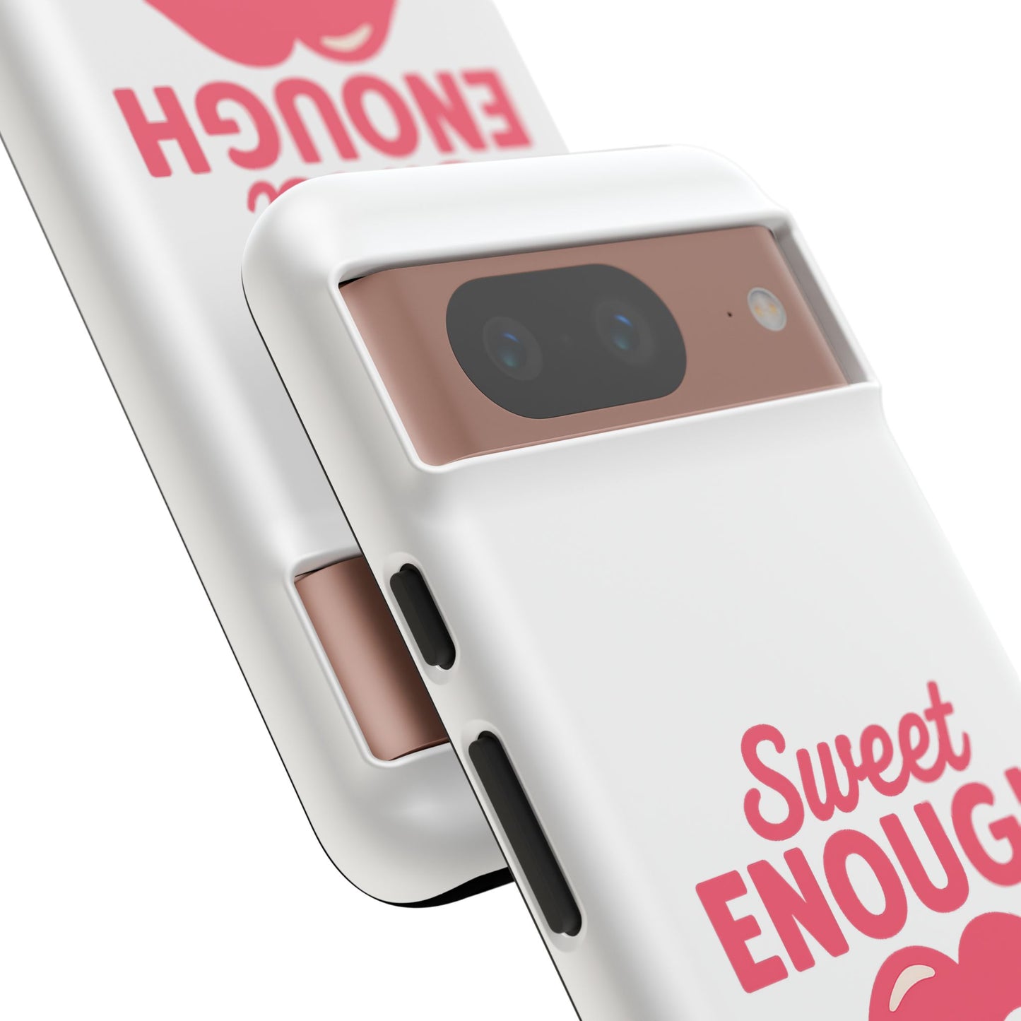 Sweet Enough Phone Case, Cute Gift for Food Lovers, Phone Accessories for Her, Fun Cell Phone Cover, Valentine’s Day Present