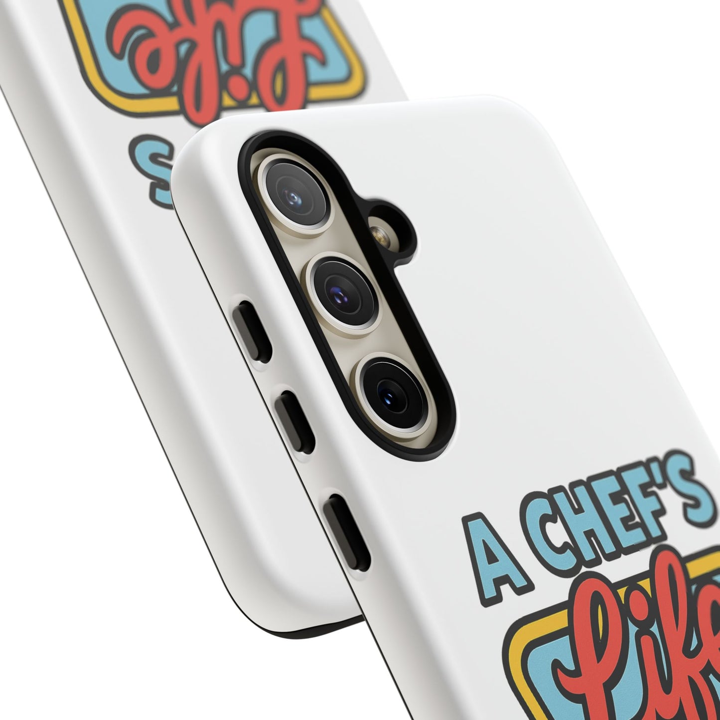 Chef Phone Case, Culinary Gift, Foodie Accessory, A Chef's Life, Kitchen Decor, Durable Phone Cover