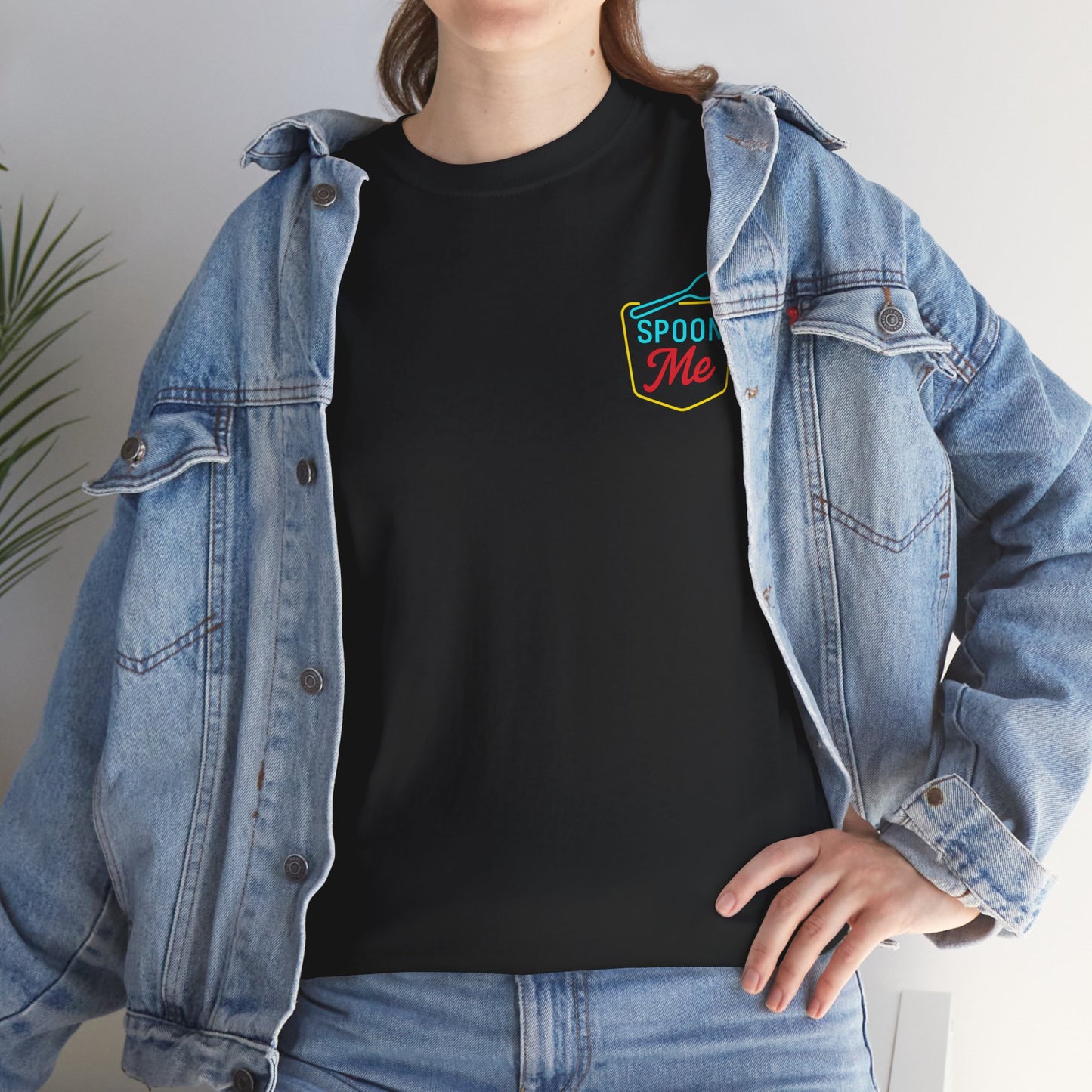 Spoon Me Tee, Fun T-Shirt for Food Lovers, Casual Wear, Birthday Gift, Summer Vibes, Unisex Short Sleeve Shirt