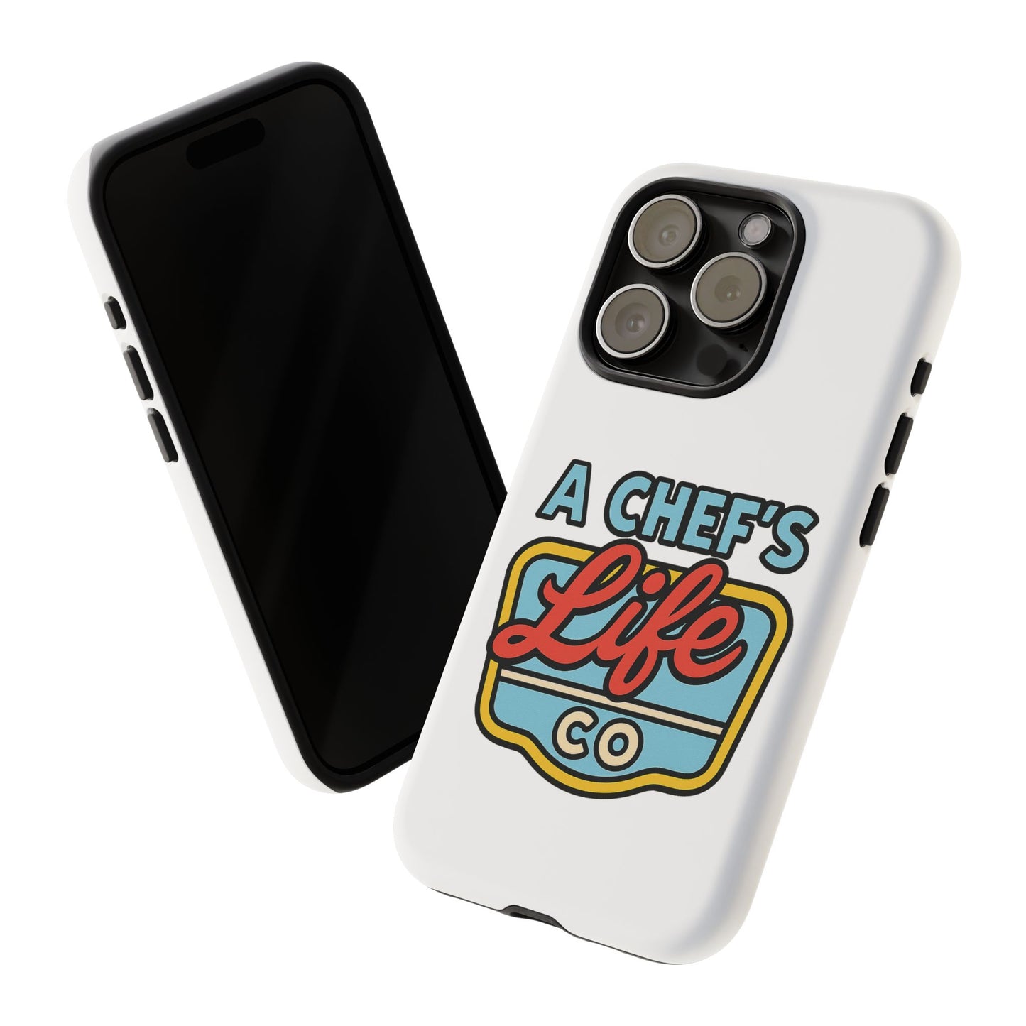 Chef Phone Case, Culinary Gift, Foodie Accessory, A Chef's Life, Kitchen Decor, Durable Phone Cover