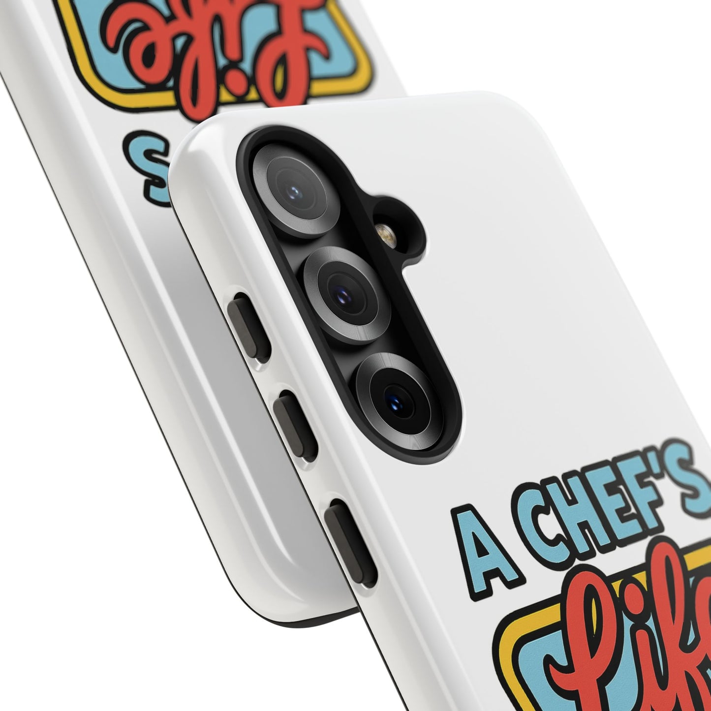 Chef Phone Case, Culinary Gift, Foodie Accessory, A Chef's Life, Kitchen Decor, Durable Phone Cover