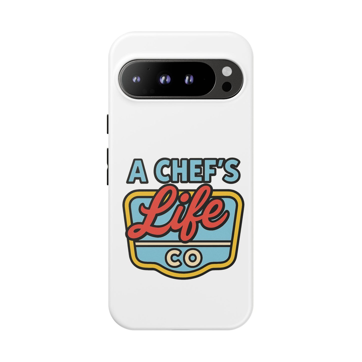 Chef Phone Case, Culinary Gift, Foodie Accessory, A Chef's Life, Kitchen Decor, Durable Phone Cover