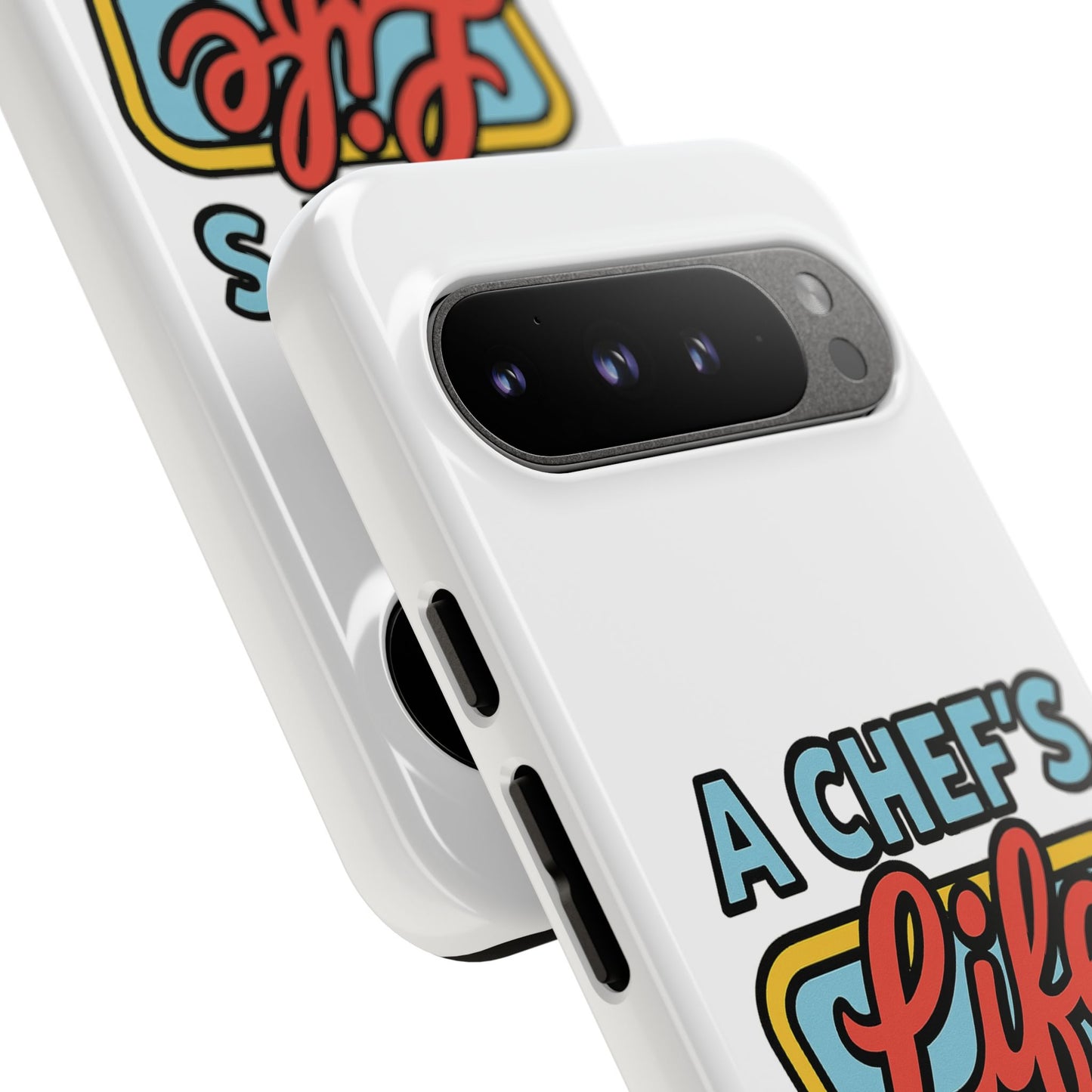 Chef Phone Case, Culinary Gift, Foodie Accessory, A Chef's Life, Kitchen Decor, Durable Phone Cover