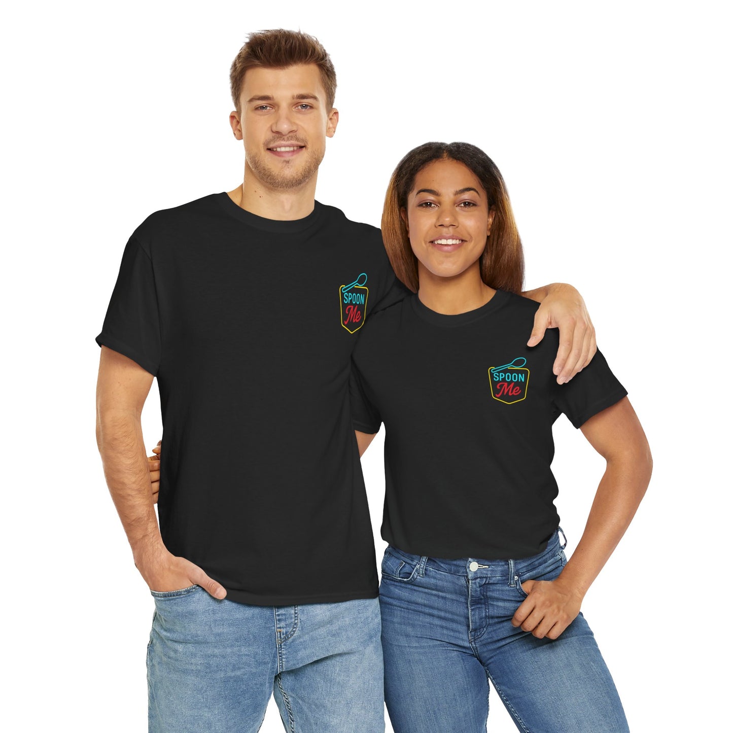 Spoon Me Tee, Fun T-Shirt for Food Lovers, Casual Wear, Birthday Gift, Summer Vibes, Unisex Short Sleeve Shirt