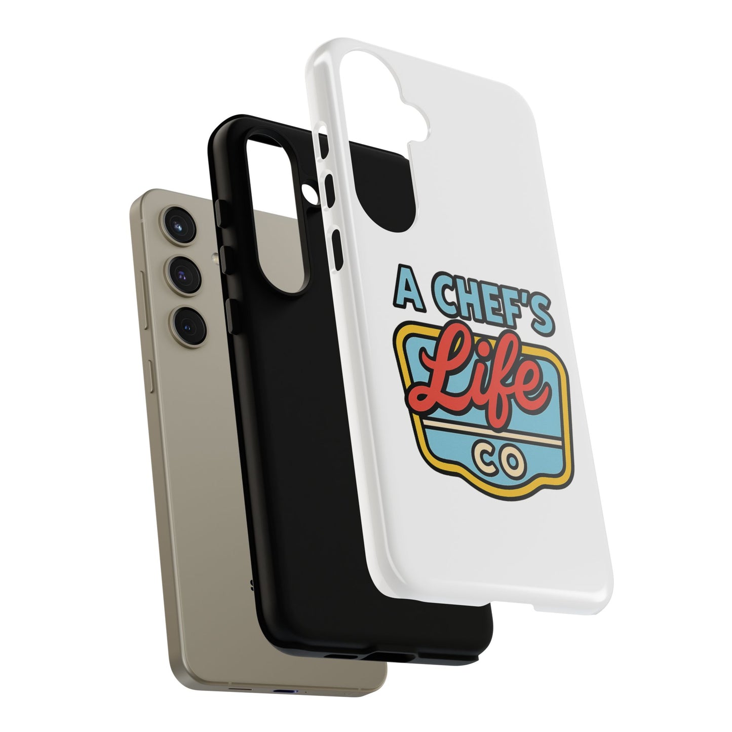 Chef Phone Case, Culinary Gift, Foodie Accessory, A Chef's Life, Kitchen Decor, Durable Phone Cover
