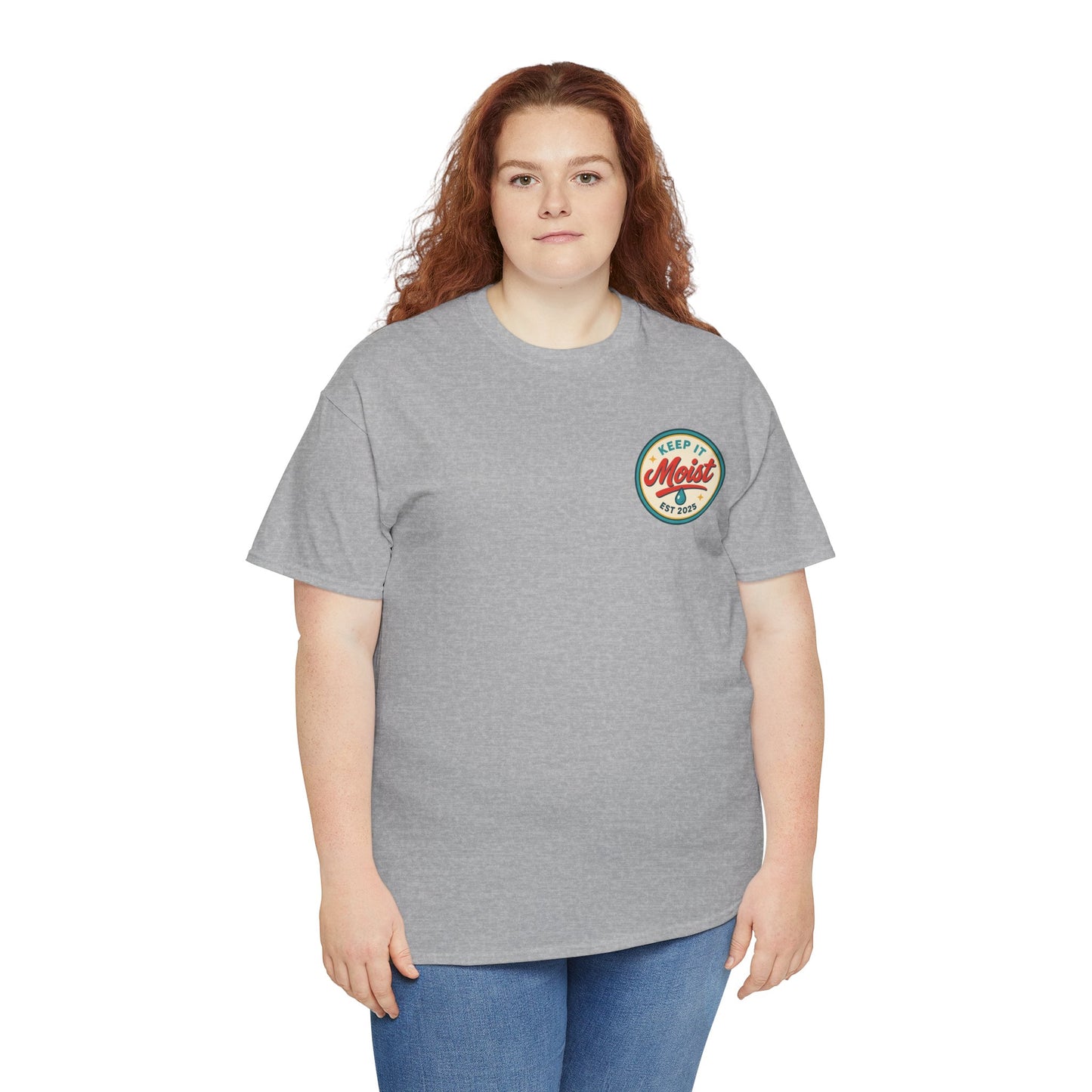 Keep It Moist Tee - Fun Unisex Jersey Shirt, Perfect for Summer Concerts, Birthdays, BBQs, Casual Wear, Gift Idea