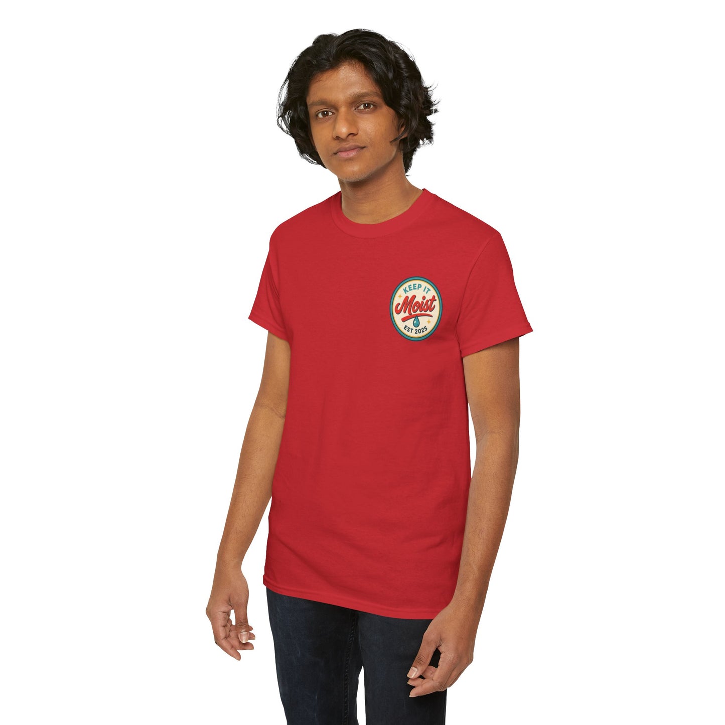 Keep It Moist Tee - Fun Unisex Jersey Shirt, Perfect for Summer Concerts, Birthdays, BBQs, Casual Wear, Gift Idea