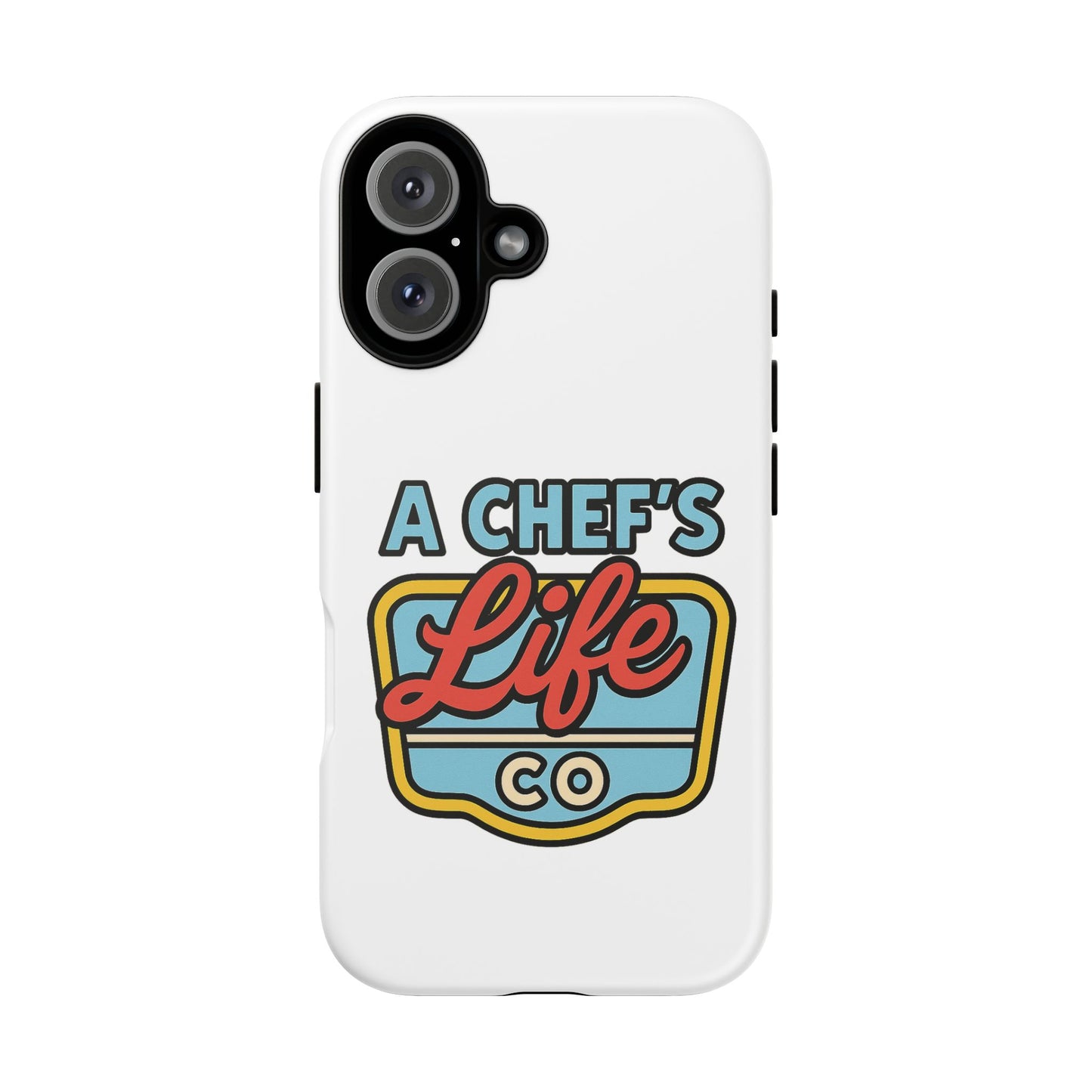 Chef Phone Case, Culinary Gift, Foodie Accessory, A Chef's Life, Kitchen Decor, Durable Phone Cover