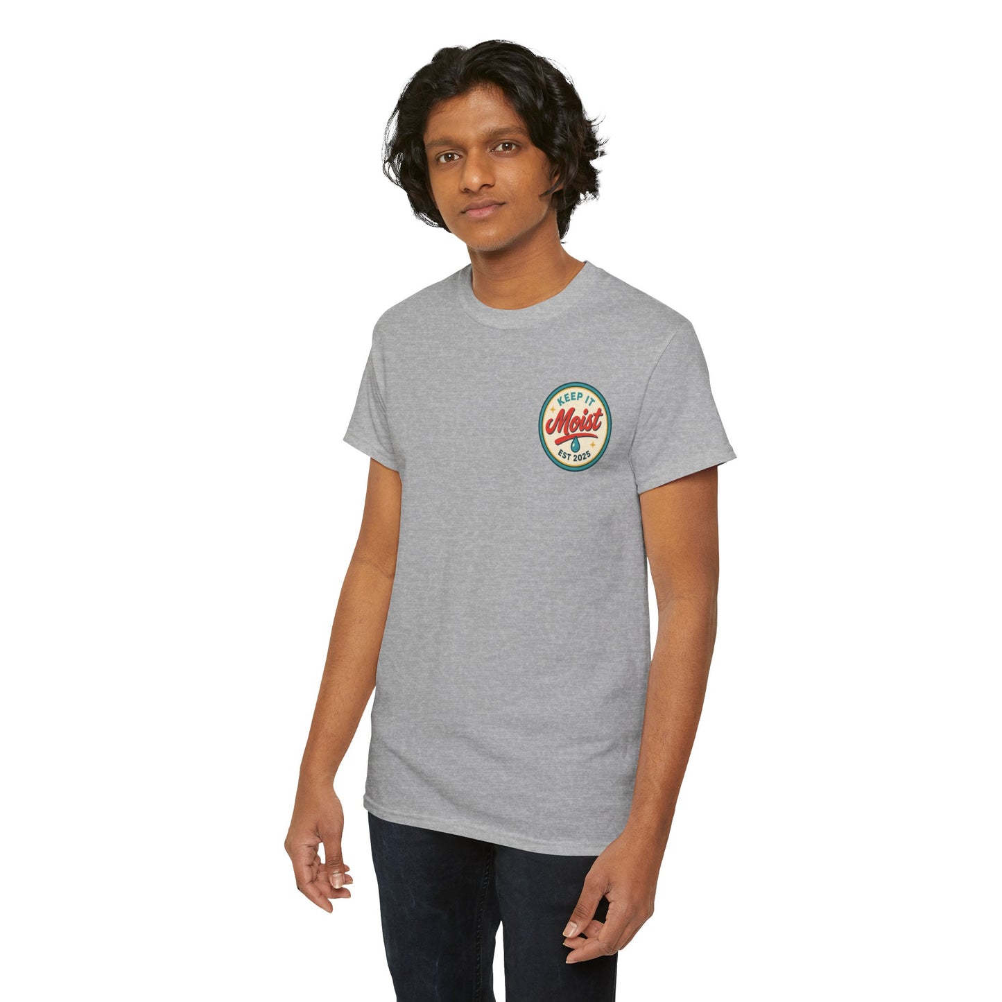 Keep It Moist Tee - Fun Unisex Jersey Shirt, Perfect for Summer Concerts, Birthdays, BBQs, Casual Wear, Gift Idea