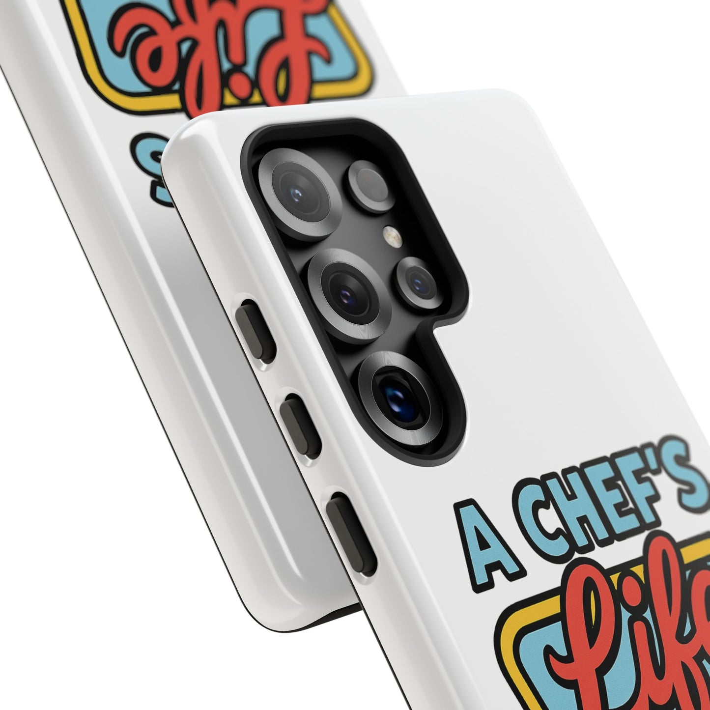 Chef Phone Case, Culinary Gift, Foodie Accessory, A Chef's Life, Kitchen Decor, Durable Phone Cover