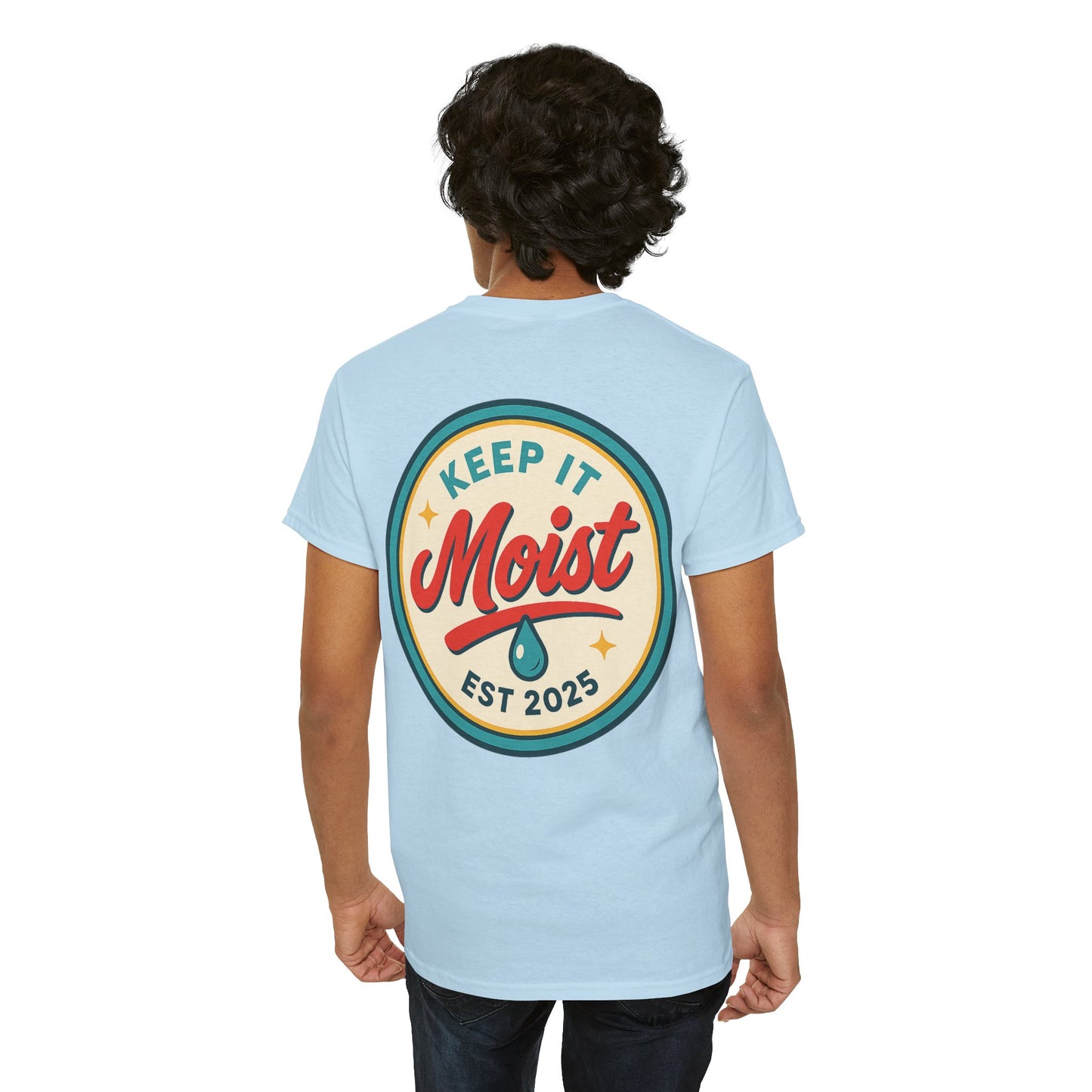Keep It Moist Tee - Fun Unisex Jersey Shirt, Perfect for Summer Concerts, Birthdays, BBQs, Casual Wear, Gift Idea