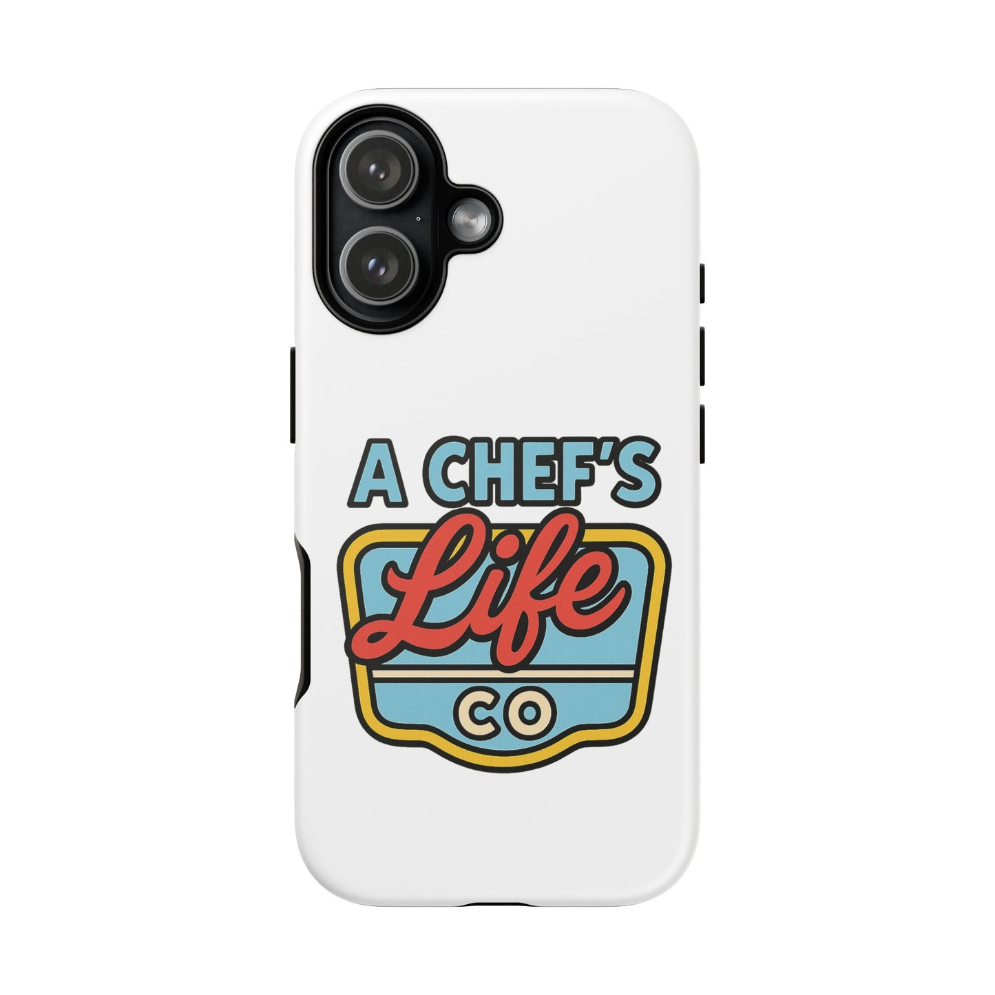 Chef Phone Case, Culinary Gift, Foodie Accessory, A Chef's Life, Kitchen Decor, Durable Phone Cover