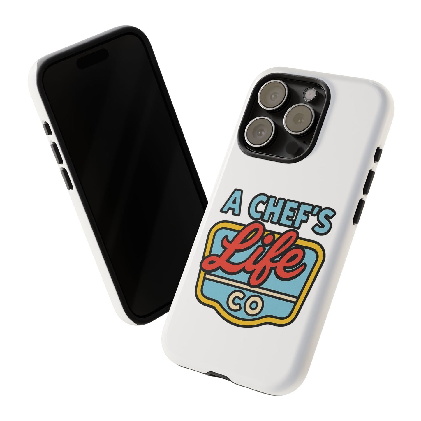 Chef Phone Case, Culinary Gift, Foodie Accessory, A Chef's Life, Kitchen Decor, Durable Phone Cover