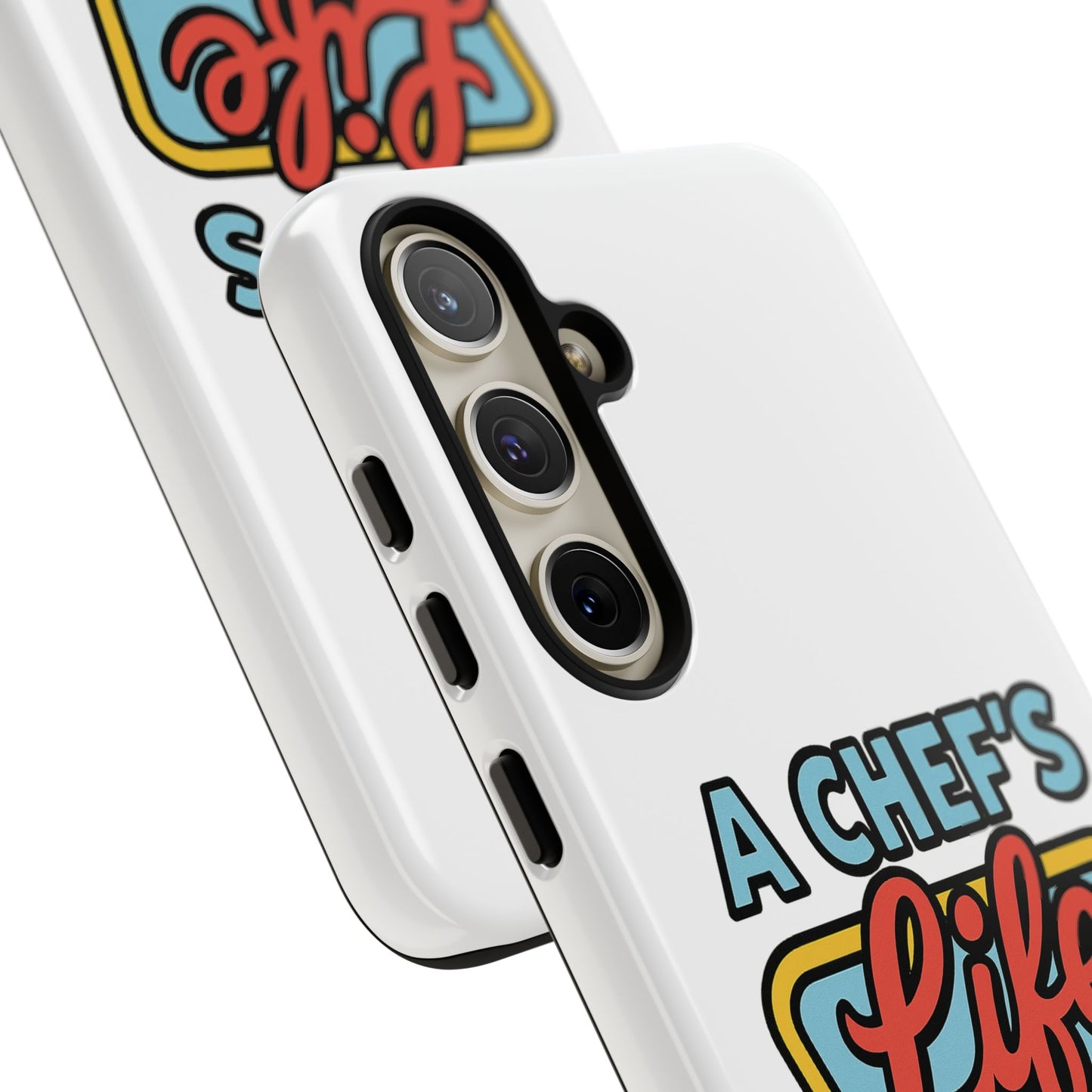 Chef Phone Case, Culinary Gift, Foodie Accessory, A Chef's Life, Kitchen Decor, Durable Phone Cover